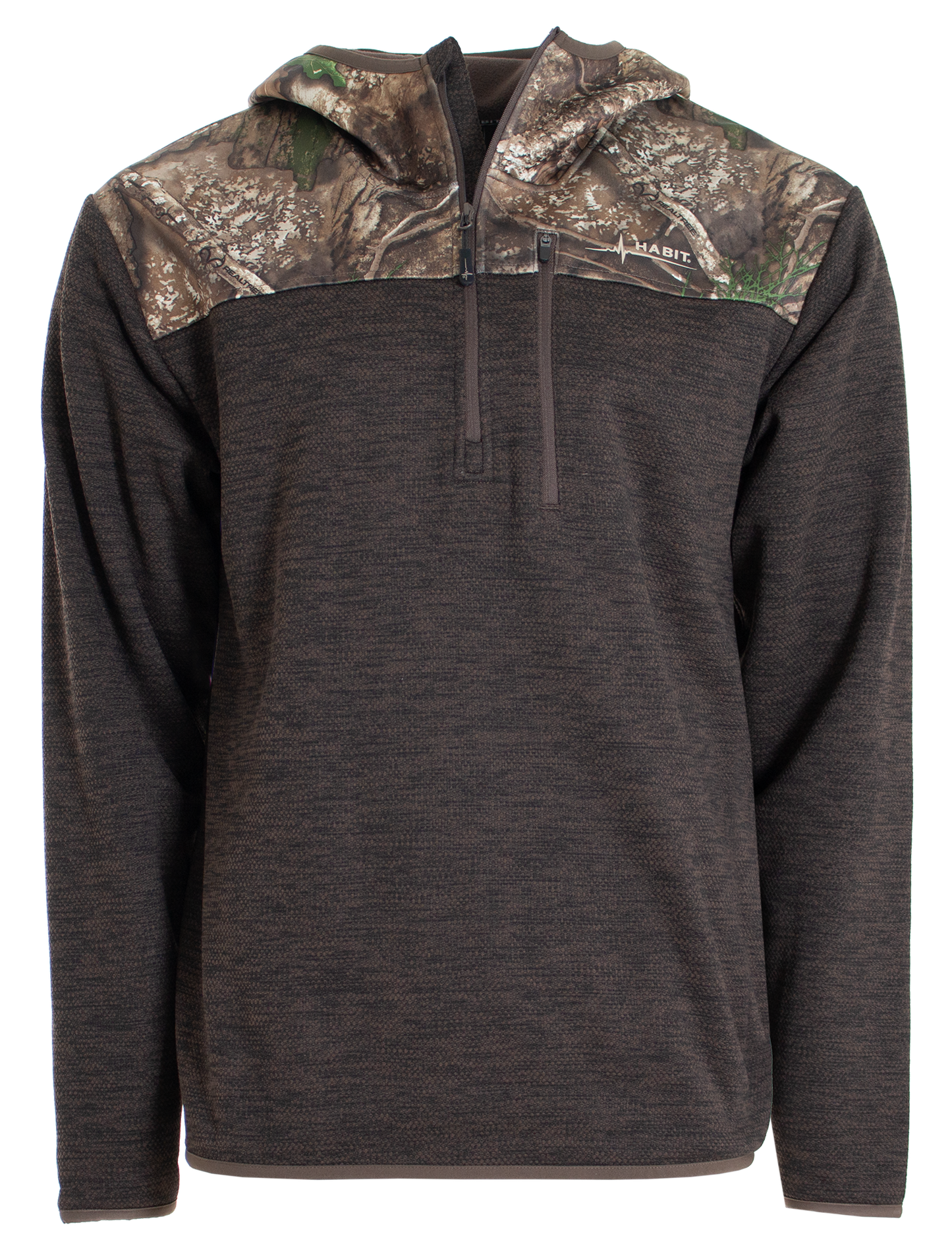 FJ10084 - Men's 1/4 Zip Hooded Fleece Pullover - CLOSEOUT