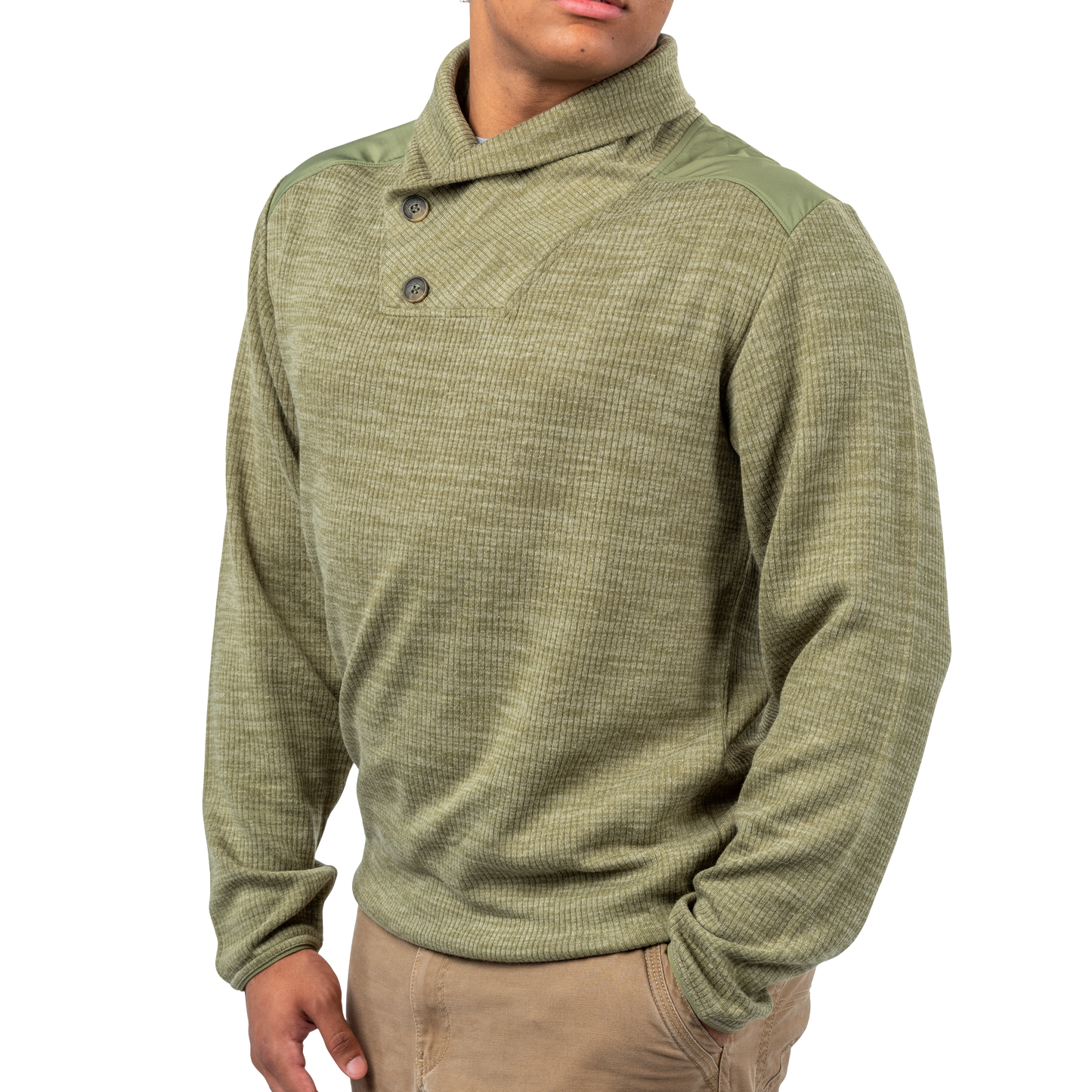 FJ10100 - Men's Shawl Collar Pullover