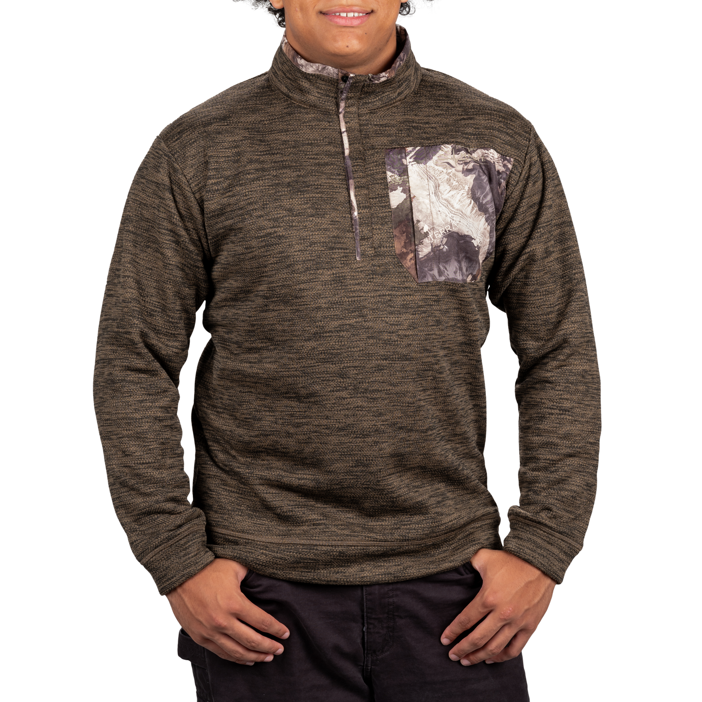 FJ10112 - Men's Snap Front Pullover - CLOSEOUT