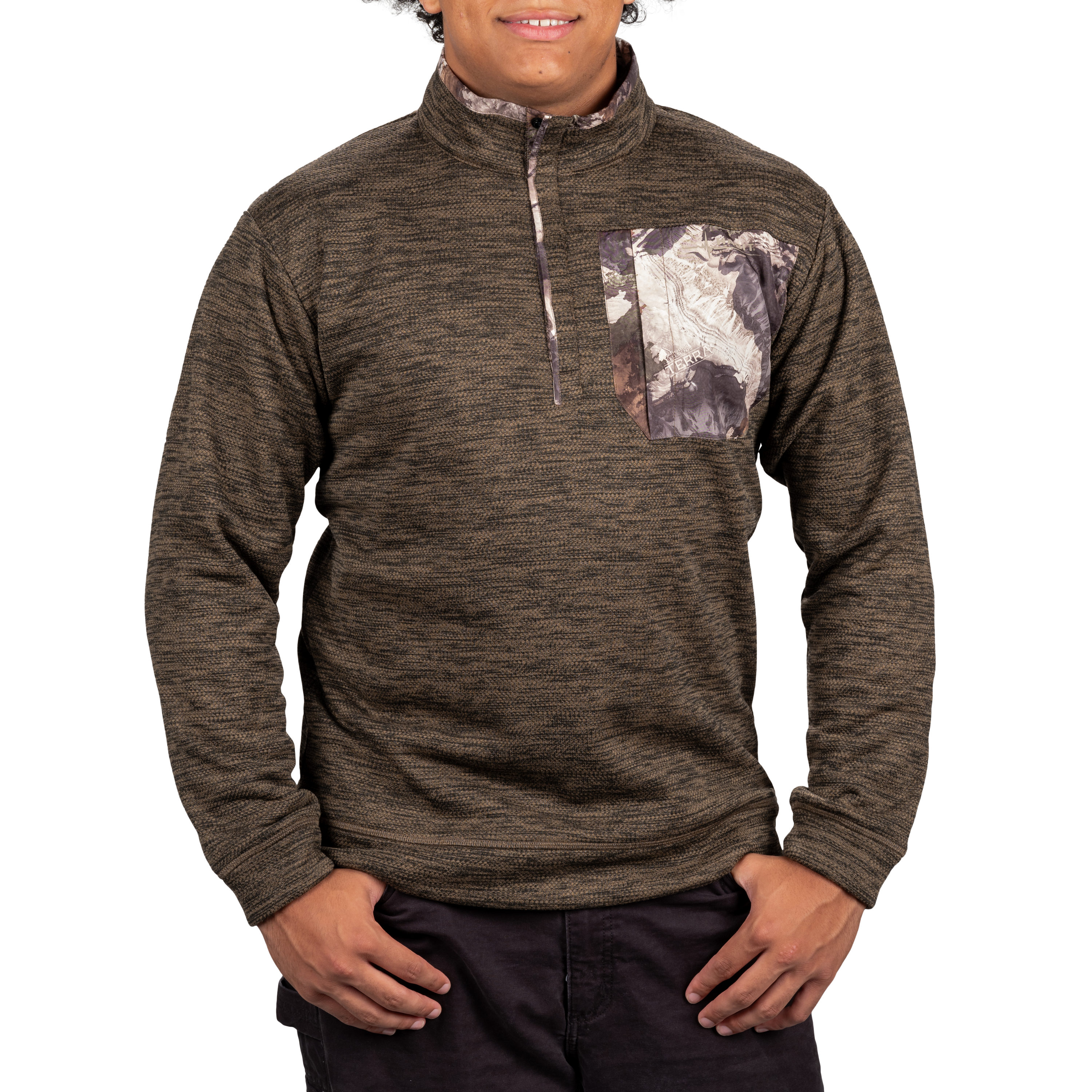 FJ10112 - Men's Snap Front Pullover - CLOSEOUT