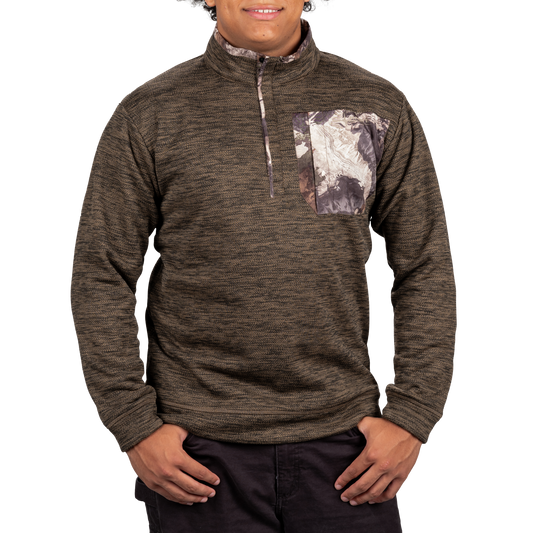 FJ10112 - Men's Snap Front Pullover - CLOSEOUT