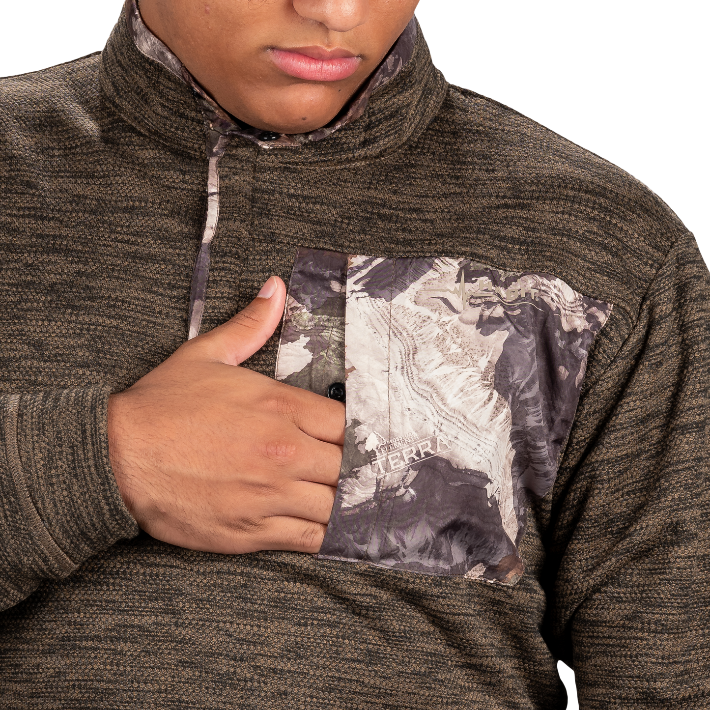 FJ10112 - Men's Snap Front Pullover - CLOSEOUT