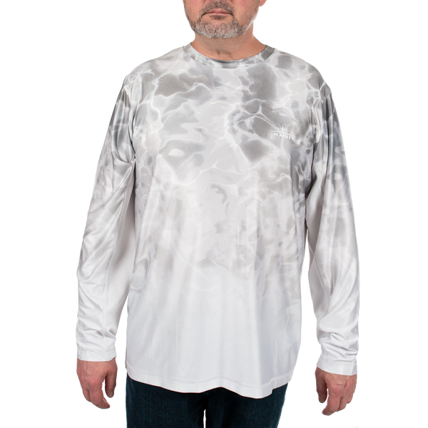 PT10045 - Turtle Pond Long Sleeve Ombre Performance Tee - CLOSEOUT
