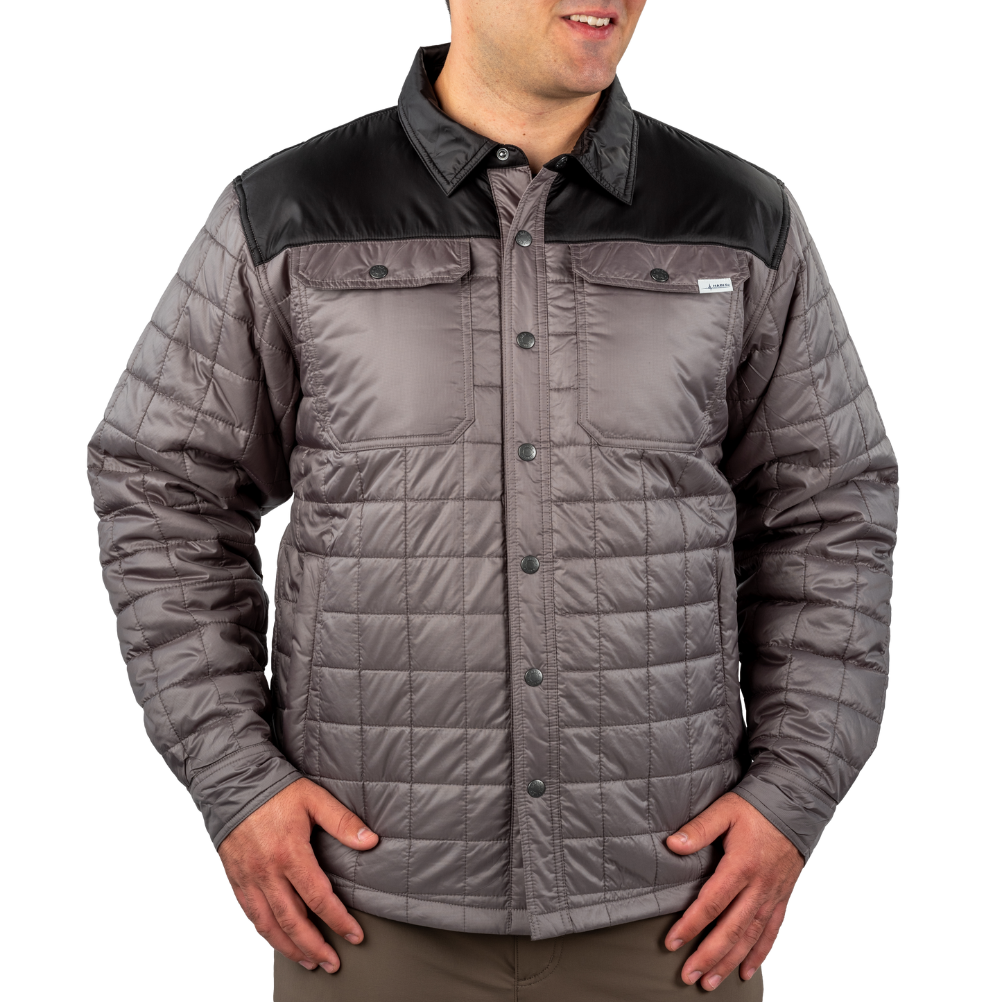 SJ10029 - Men's Quilted Shirt Jacket