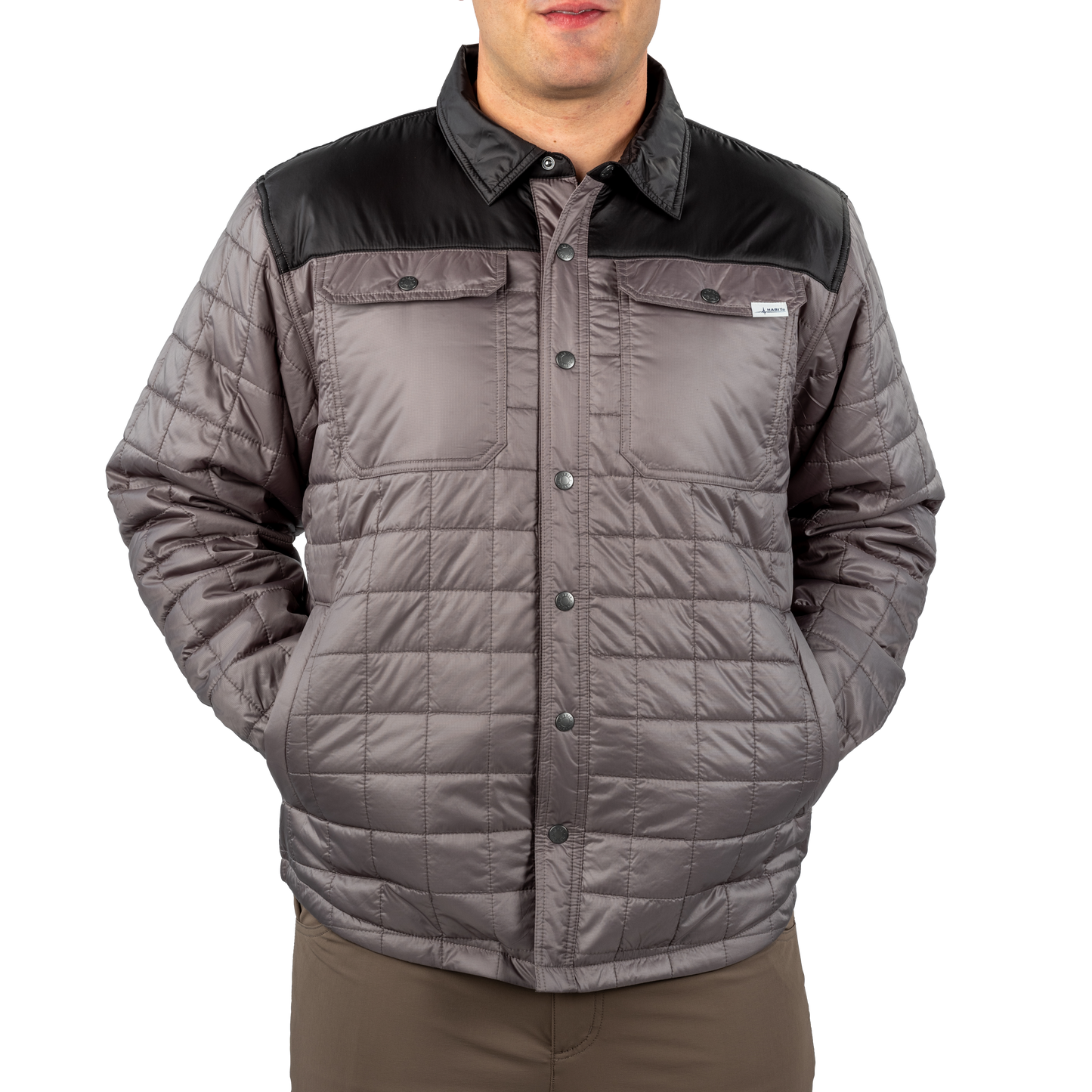 SJ10029 - Men's Quilted Shirt Jacket