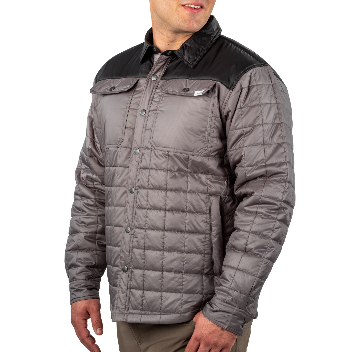SJ10029 - Men's Quilted Shirt Jacket