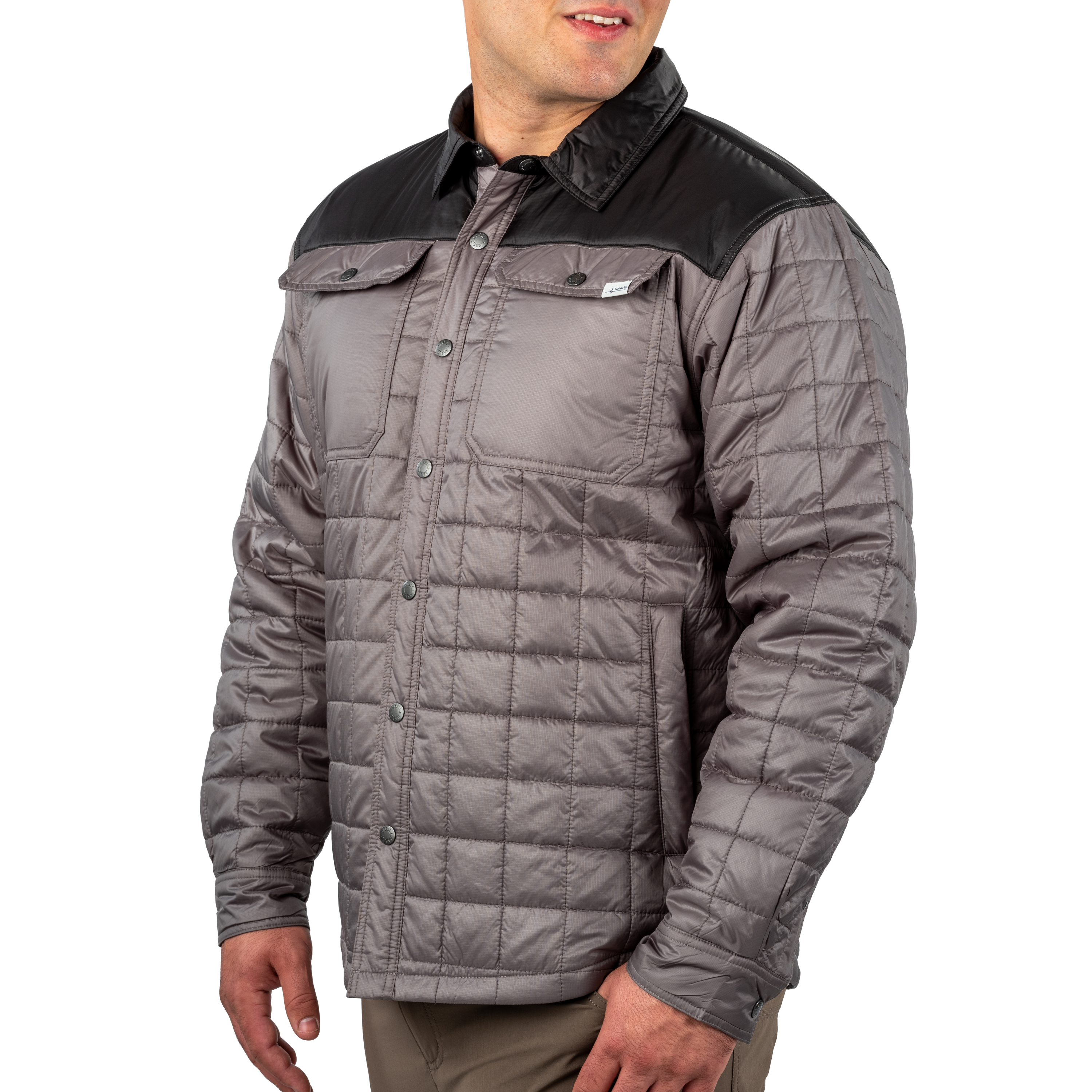 SJ10029 - Men's Quilted Shirt Jacket