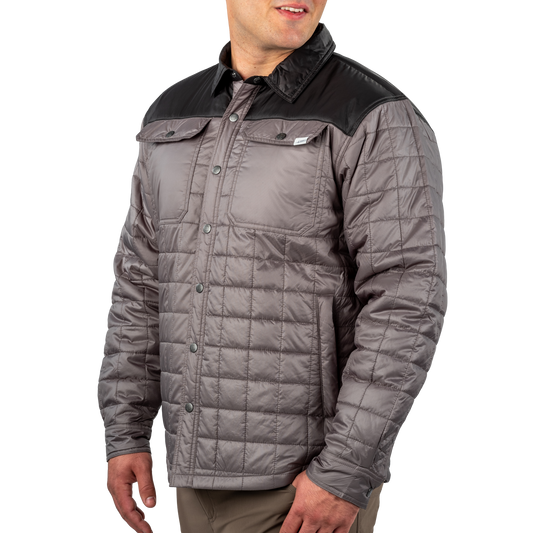 SJ10029 - Men's Quilted Shirt Jacket