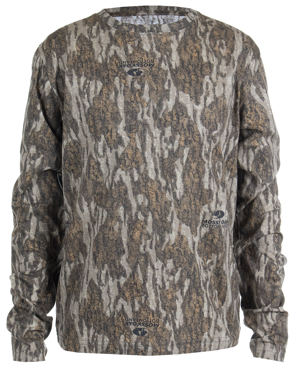 TS10010 - Habit - Bear Cave Long Sleeve Camo Tee - Youth