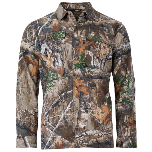 TS10011 - Mens Blackfield Cotton 7 Button Shirt LS