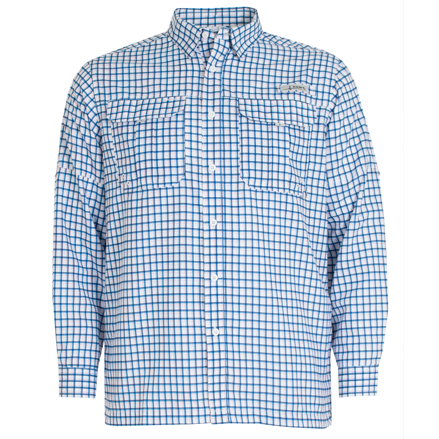 TS10025 - Habit - Fourche Mountain Long Sleeve River Guide Fishing Shirt - Men’s - CLOSEOUT