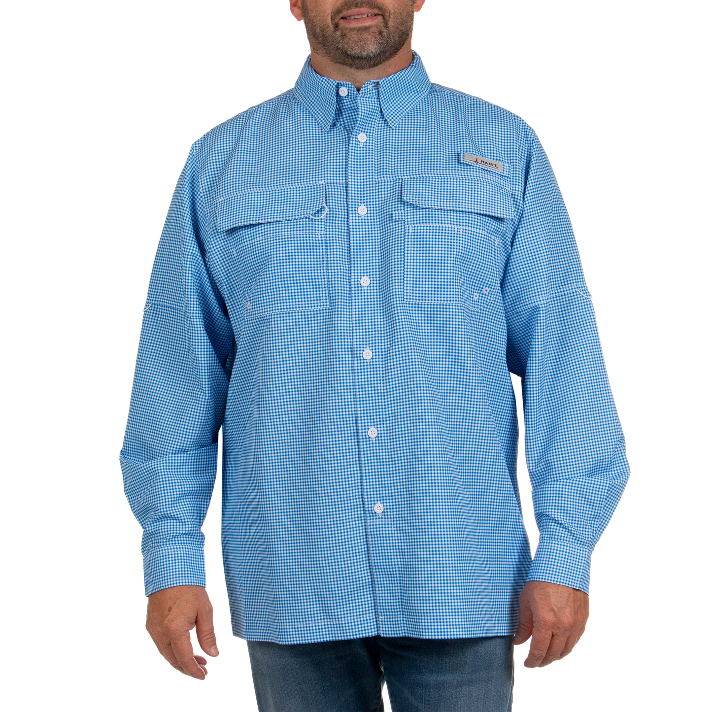 TS10152 - Habit - Herring Lake Long Sleeve River Shirt - Men's - CLOSEOUT