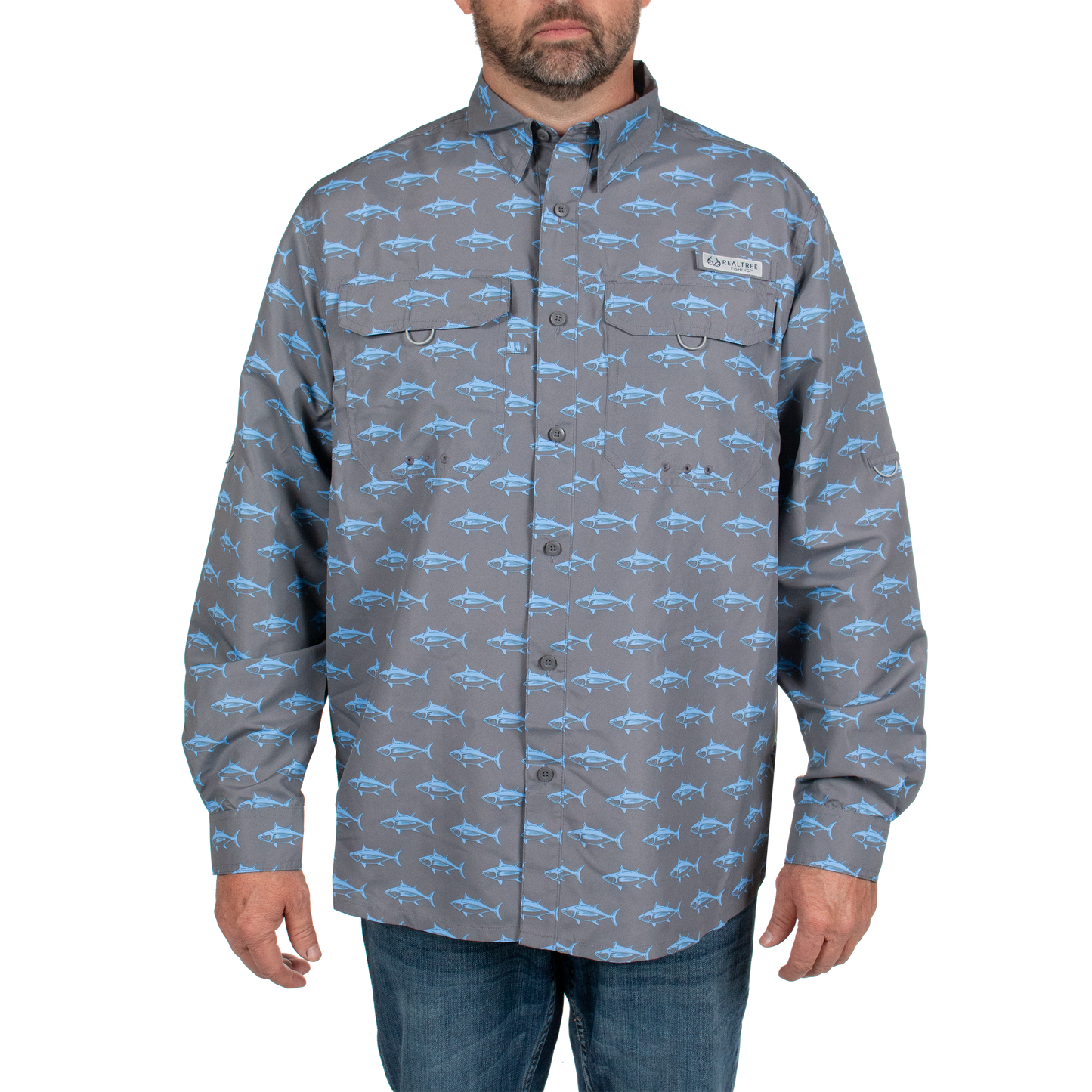 TS10170 - Men's Long Sleeve Fishing Guide Shirt - CLOSEOUT