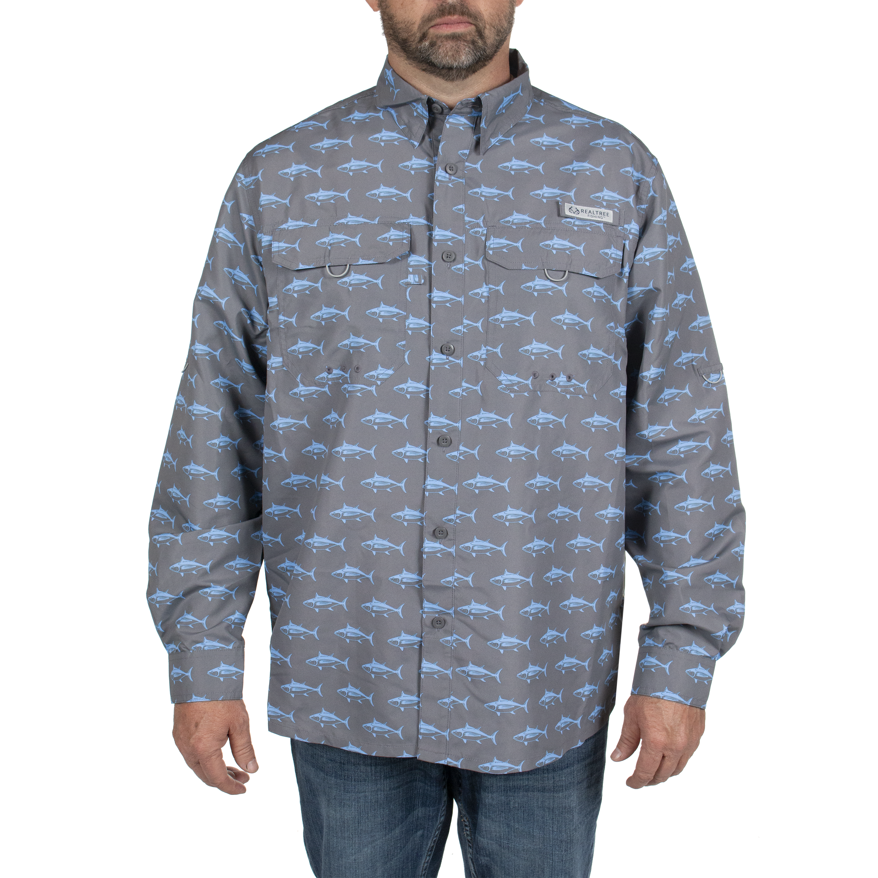 TS10170 - Men's Long Sleeve Fishing Guide Shirt - CLOSEOUT