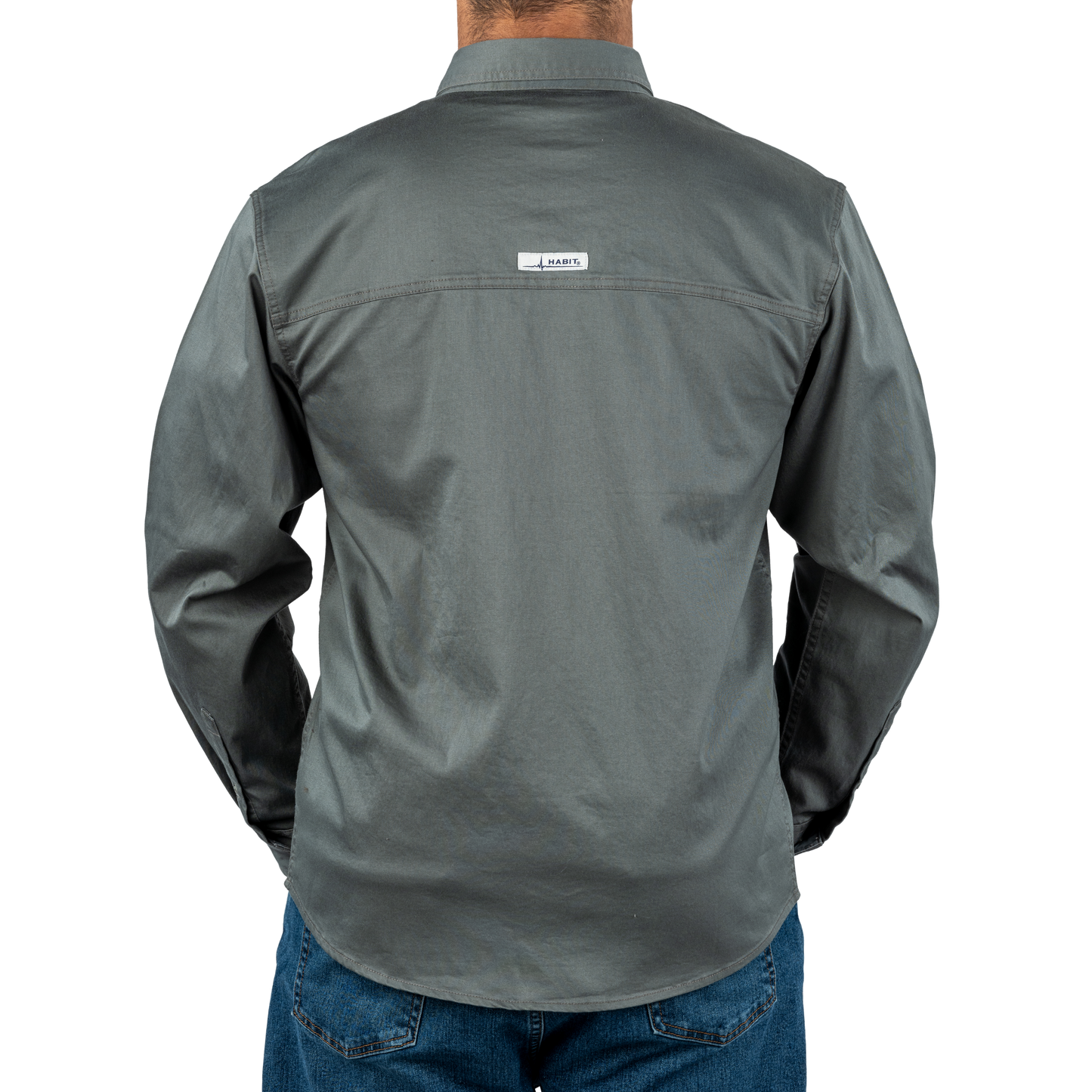 TS10425 - Men's Garment Washed Woven Button Up