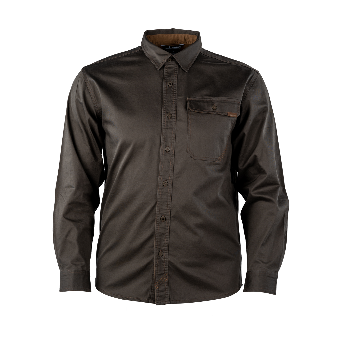 TS10425 - Men's Garment Washed Woven Button Up