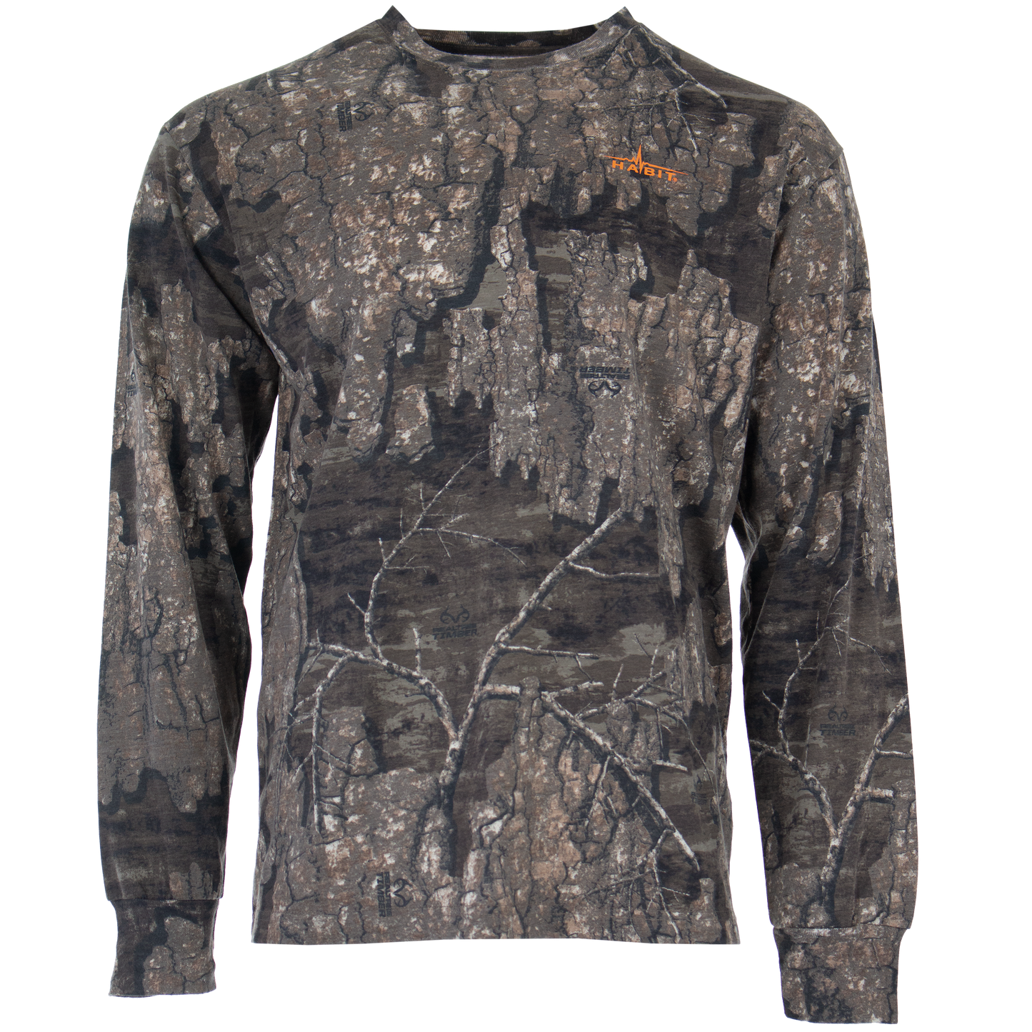 TS1230 - Men's Long-sleeve Bear Cave Camo Tee - CLOSEOUT