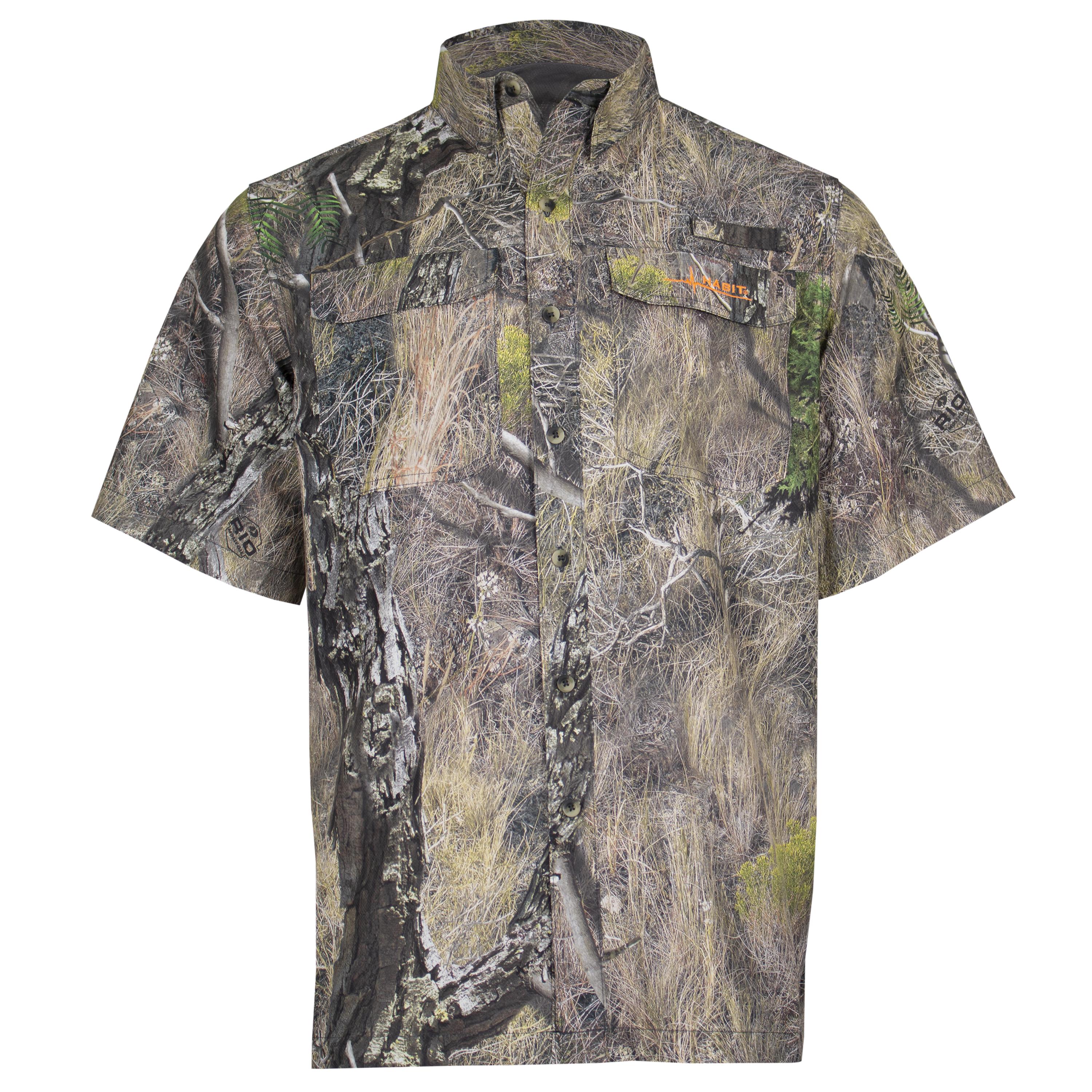 TS1476 - Men's Hatcher Pass Short Sleeve Camo Guide Shirt CLOSEOUT