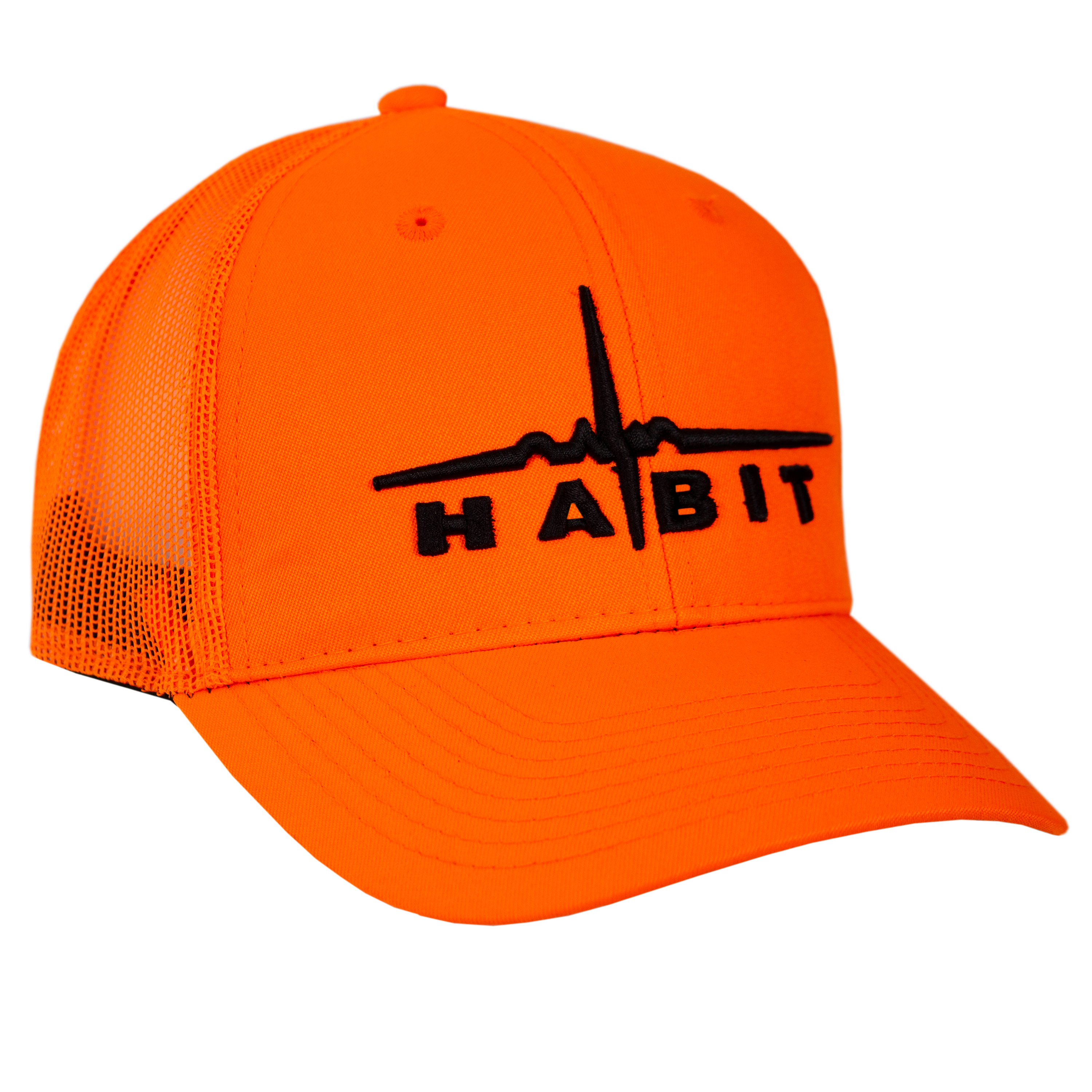 AC1226 - Habit - Blaze Orange Mesh Back Hat