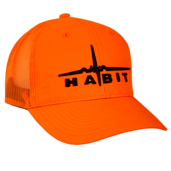 AC1226 - Habit - Blaze Orange Mesh Back Hat