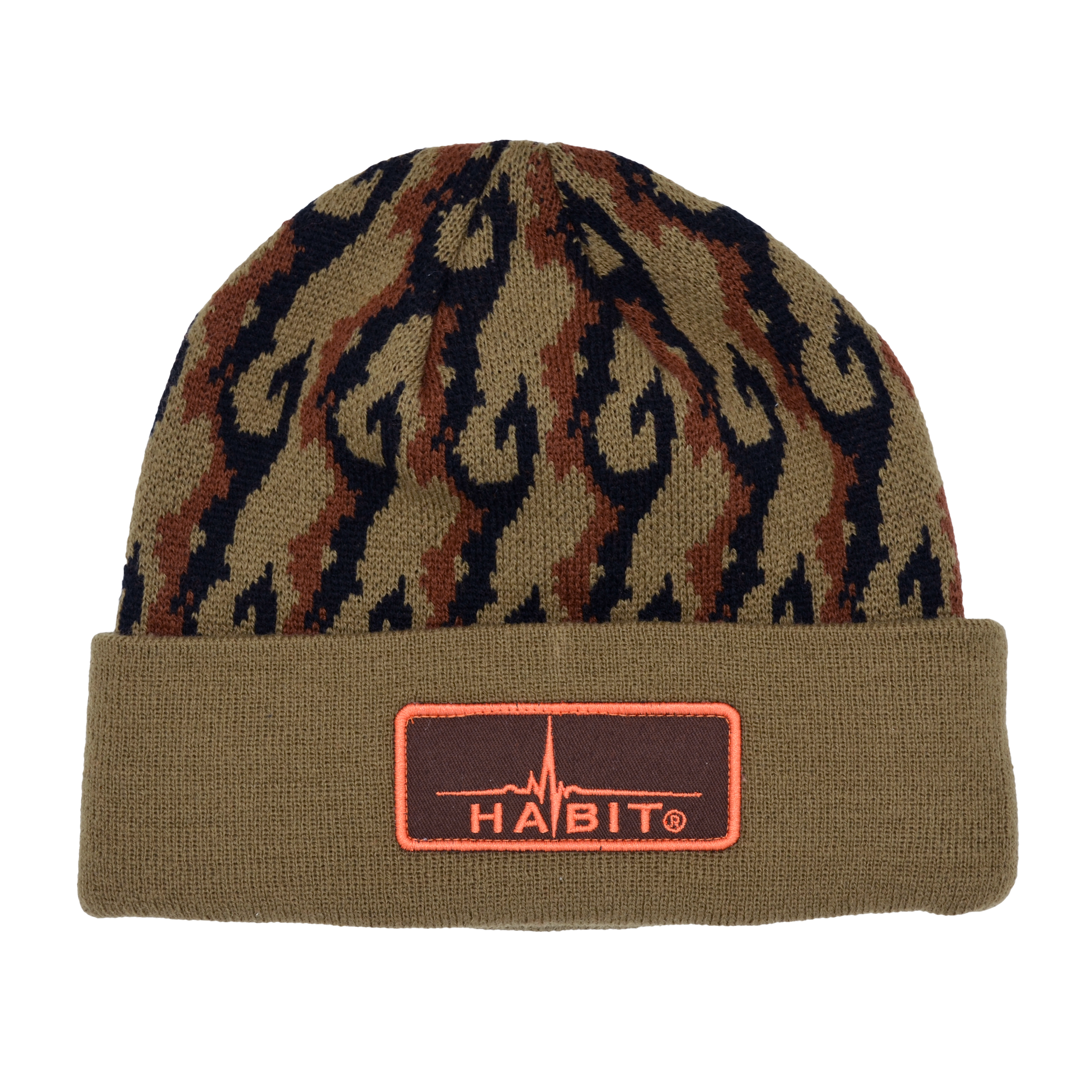 AC10102 - Habit - Knit Camo Stocking Cap