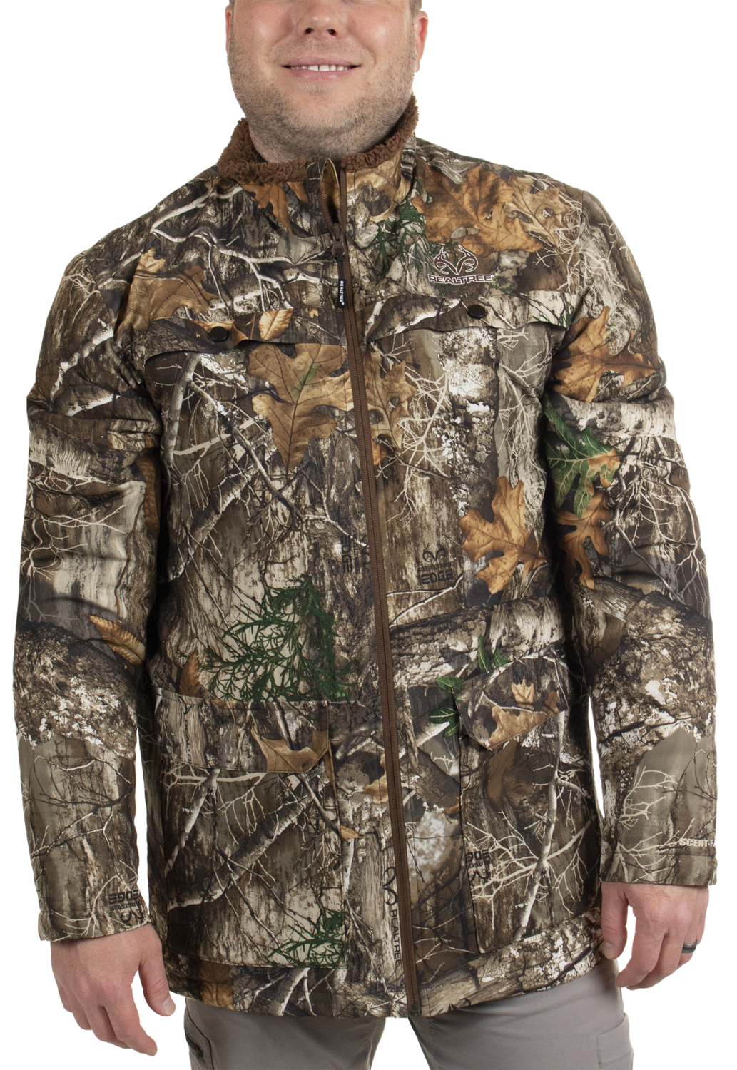 FJ10028 - Realtree Men's Fleece Lined Hunting Jacket - CLOSEOUT