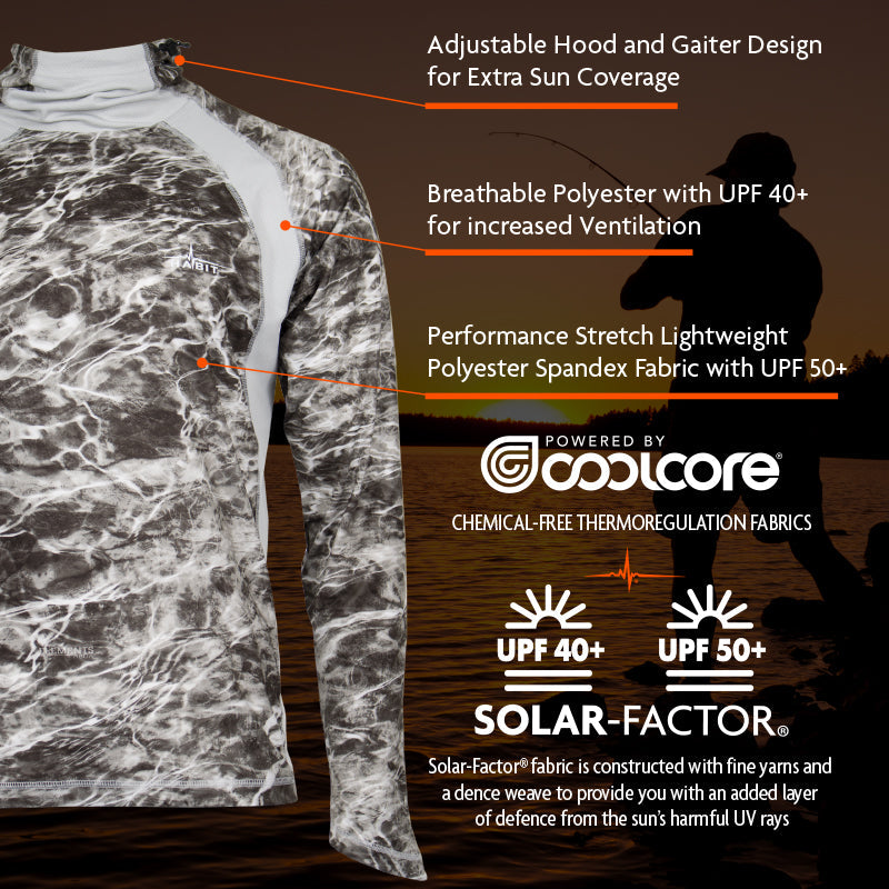 PT1505 - Habit - Whitehorn Men's Performance Gaiter Hoodie - Men's - CLOSEOUT