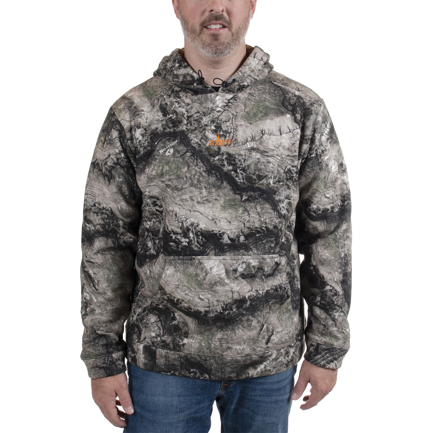 PH10077 - Habit - Bow String Sherpa Hoodie - Men's