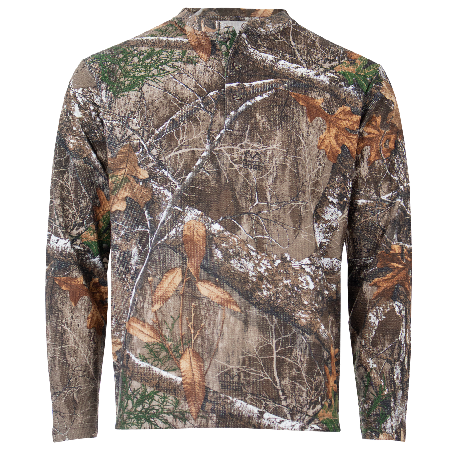 PT10024 - Habit - OPP CVC Waffle Knit Thermal Henley - Men's - CLOSEOUT