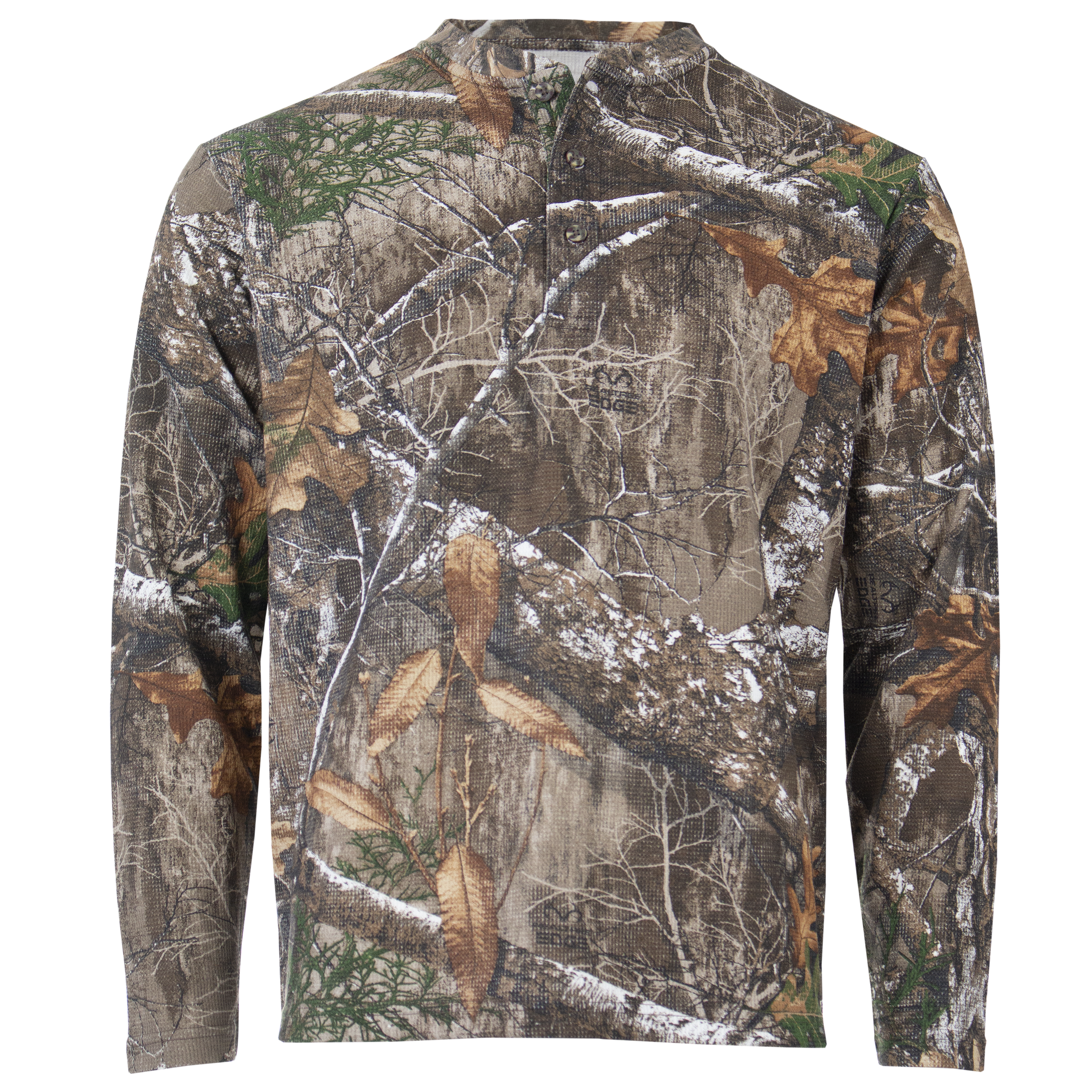 PT10024 - Habit - OPP CVC Waffle Knit Thermal Henley - Men's - CLOSEOUT