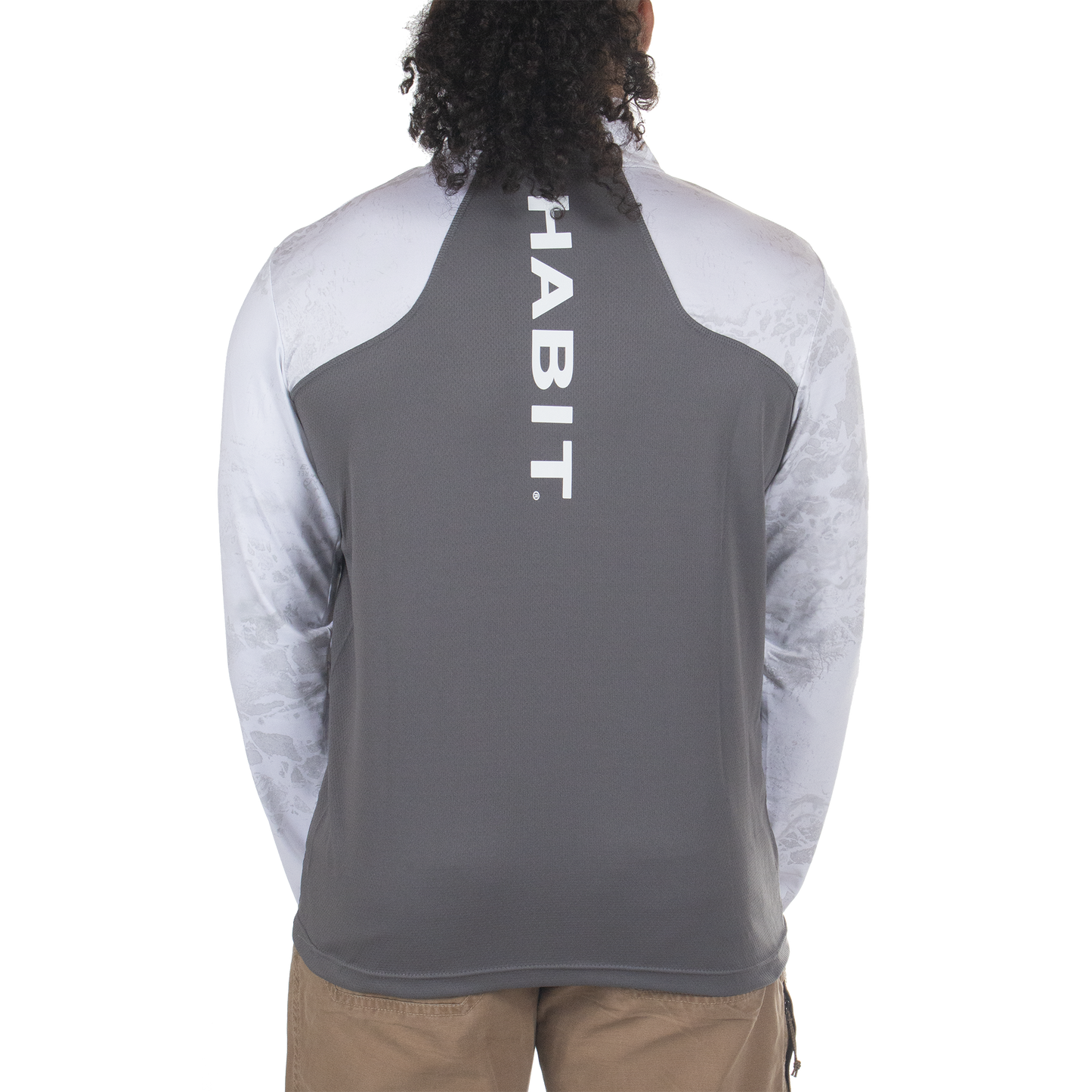 PT10050 - Habit - Black Fork Mountain Trail 1/4 Zip Performance Layer - Men's - CLOSEOUT