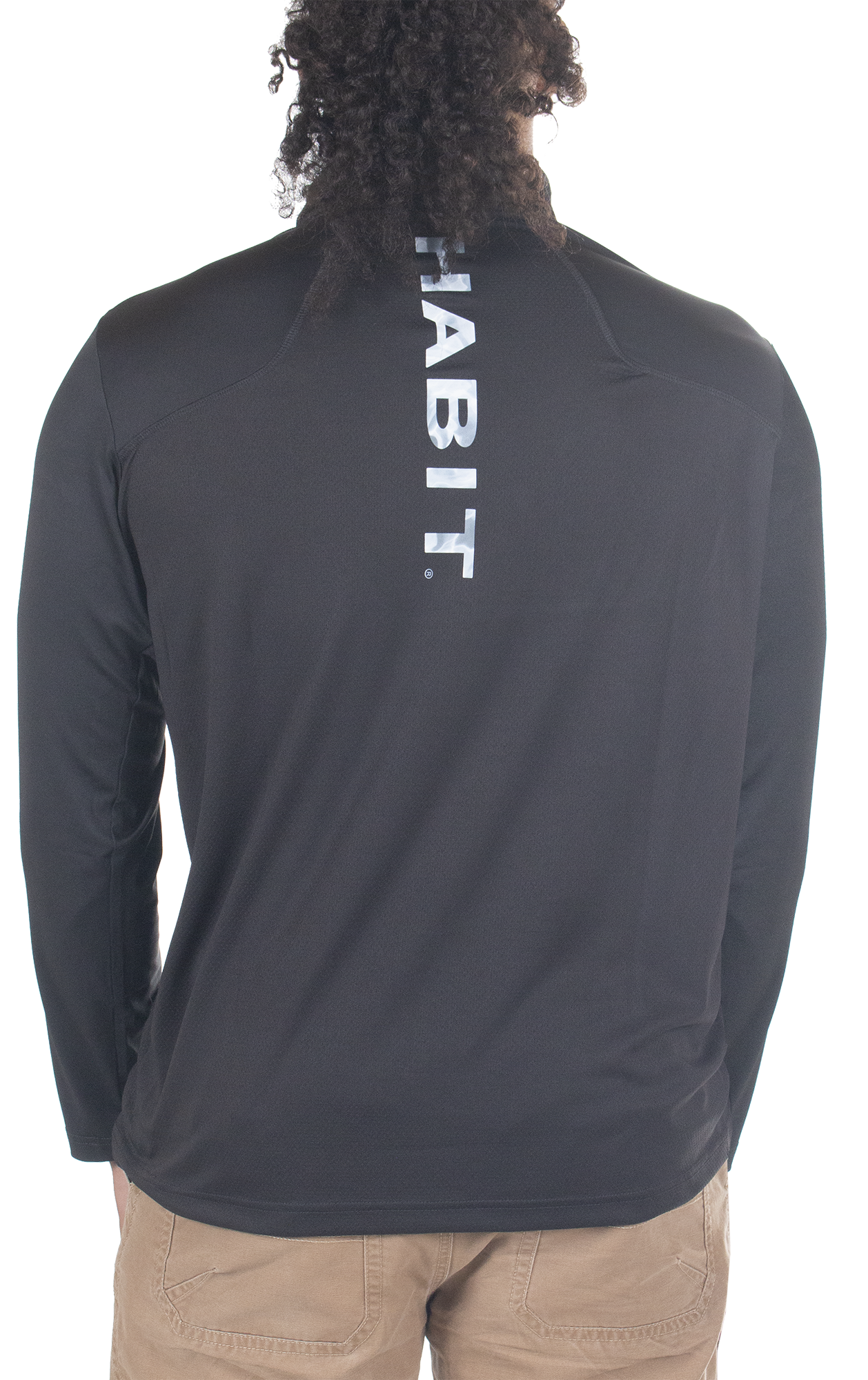 PT10051 - Habit - Black Fork Mountain Trail 1/4 Zip Performance Layer - Men's - CLOSEOUT