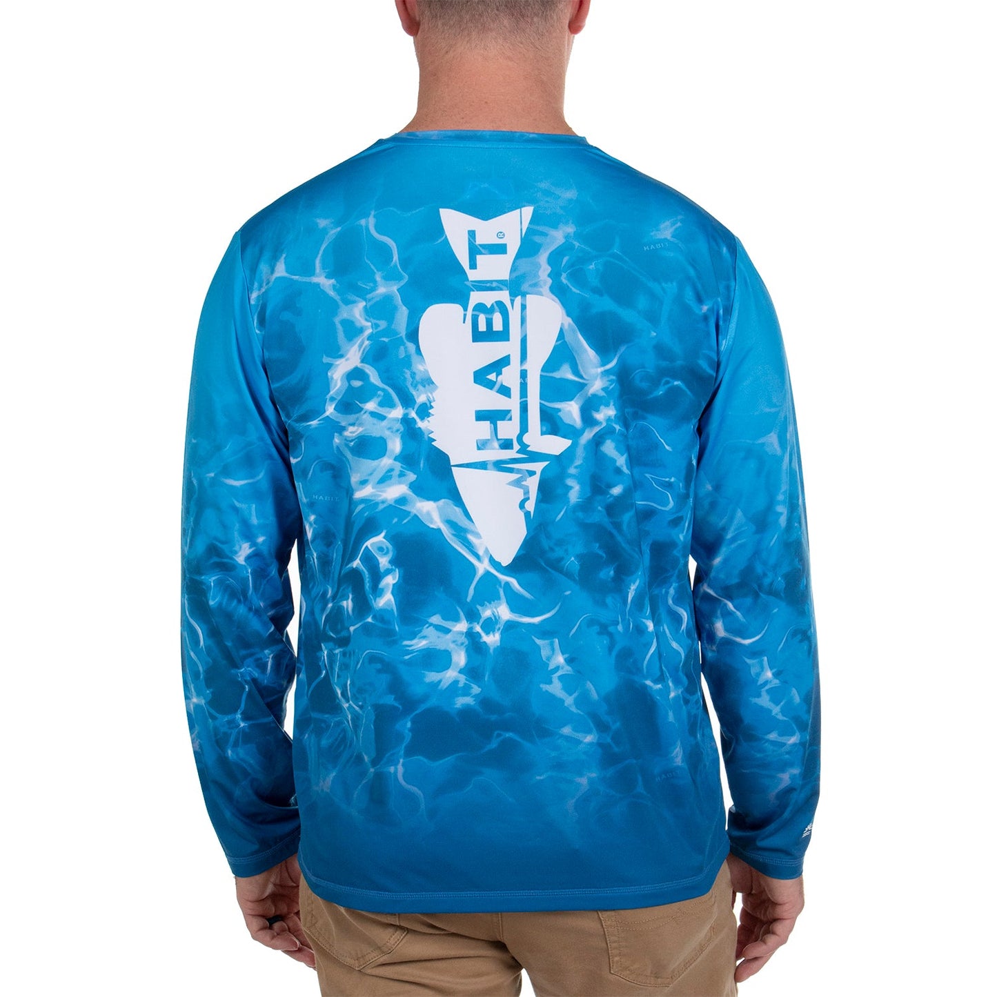 PT10154 - Habit - Seagrass Cove Long Sleeve Performance Tee - Men's - CLOSEOUT