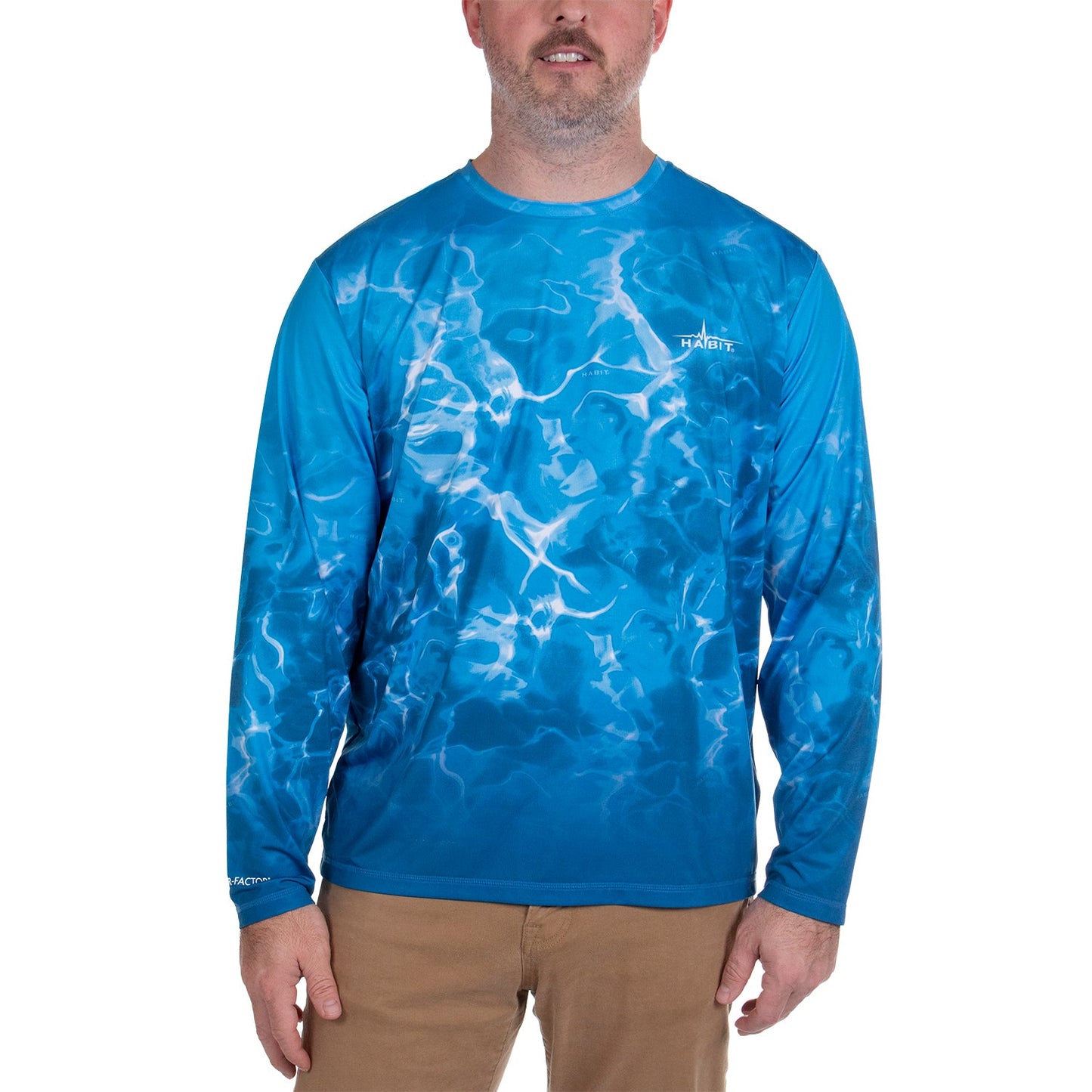 PT10154 - Habit - Seagrass Cove Long Sleeve Performance Tee - Men's - CLOSEOUT