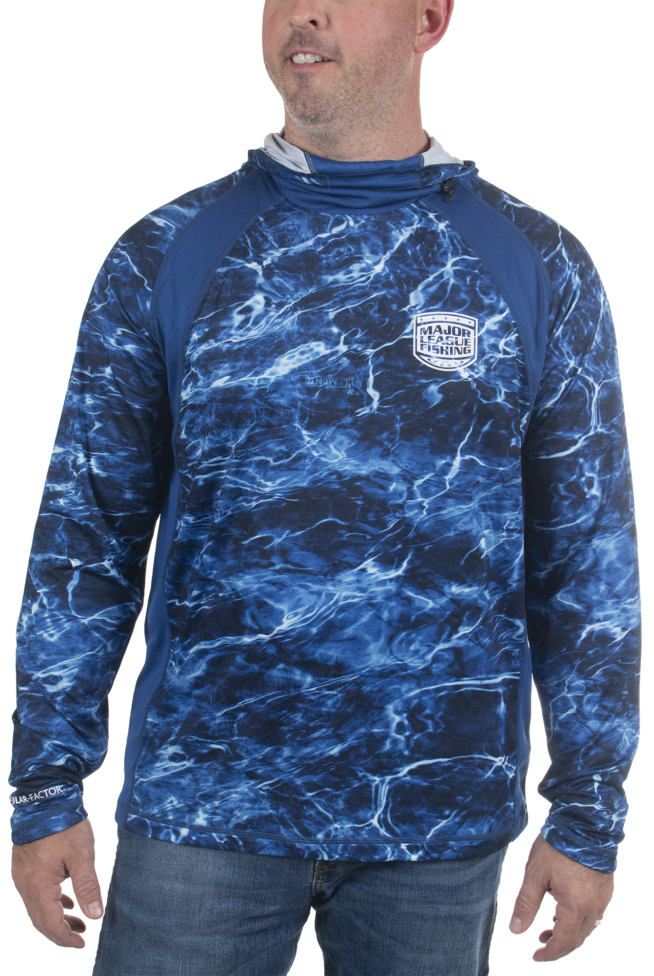 PT10299 - MLF - Camo Hooded Performance Layer with Gaiter - Men's CLOSEOUT