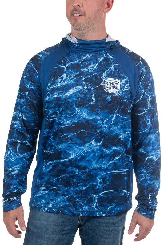 PT10299 - MLF - Camo Hooded Performance Layer with Gaiter - Men's CLOSEOUT