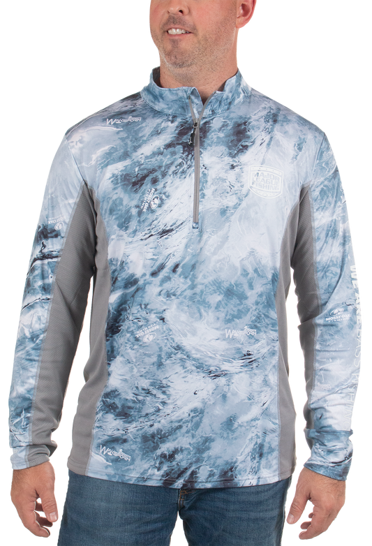 PT10302 - MLF - 1/4 Zip Camo Performance Layer - Men's CLOSEOUT