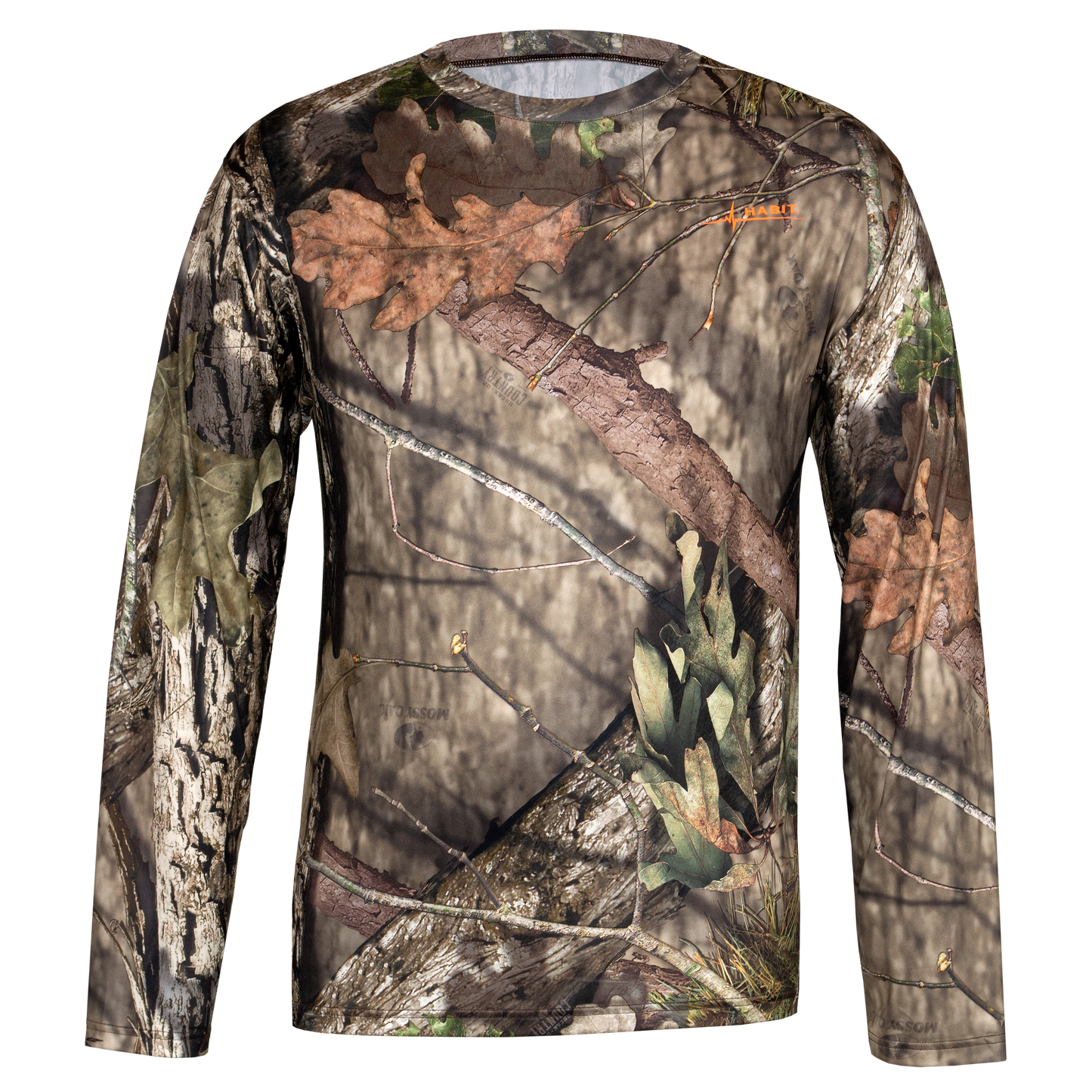 PT1386 - Habit - Doss Cabin Long Sleeve Camo Tee - Men's CLOSEOUT