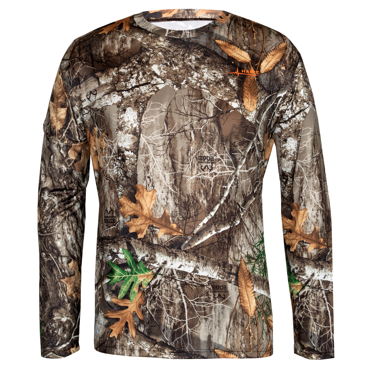 PT1386 - Habit - Doss Cabin Long Sleeve Camo Tee - Men's CLOSEOUT