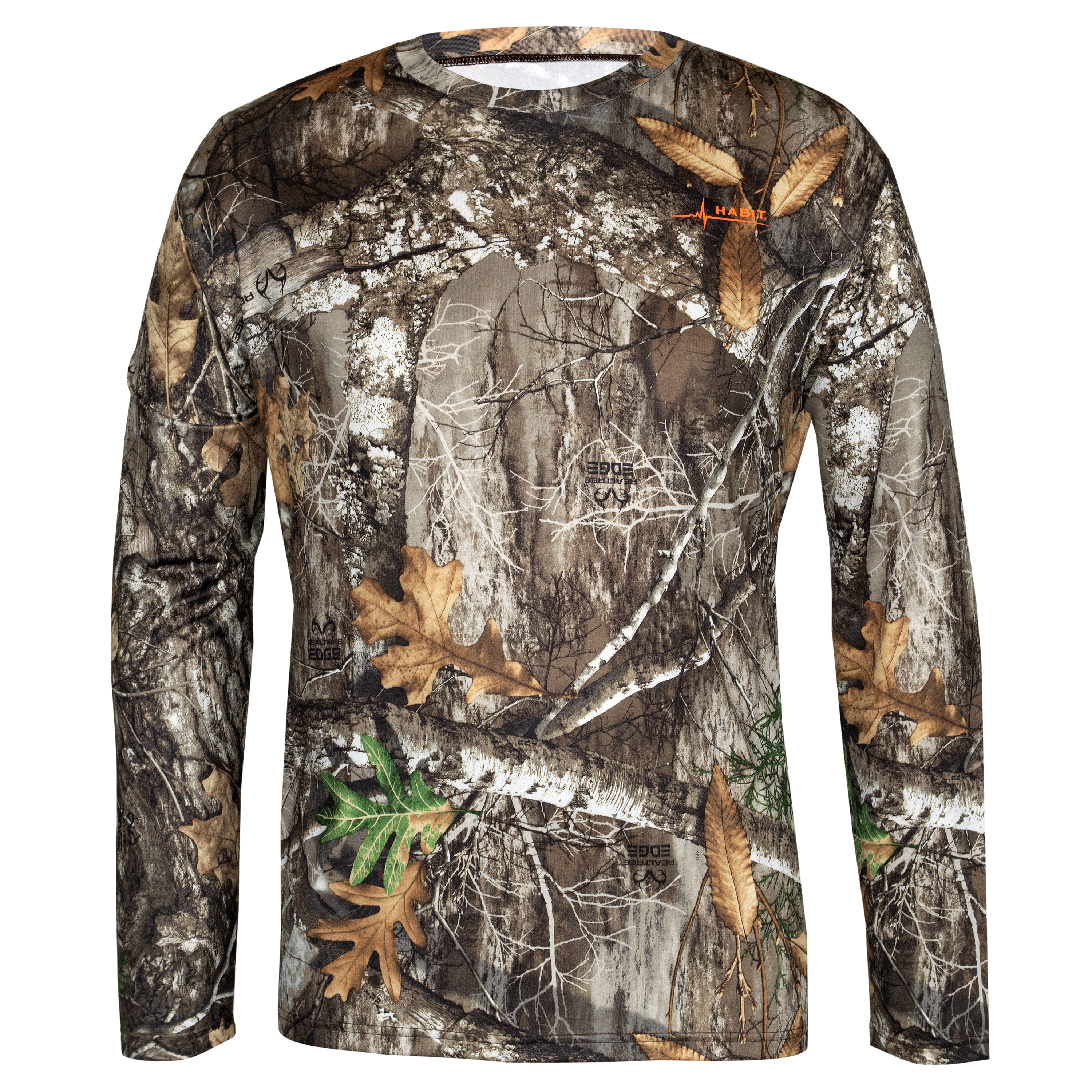 PT1386 - Habit - Doss Cabin Long Sleeve Camo Tee - Men's CLOSEOUT