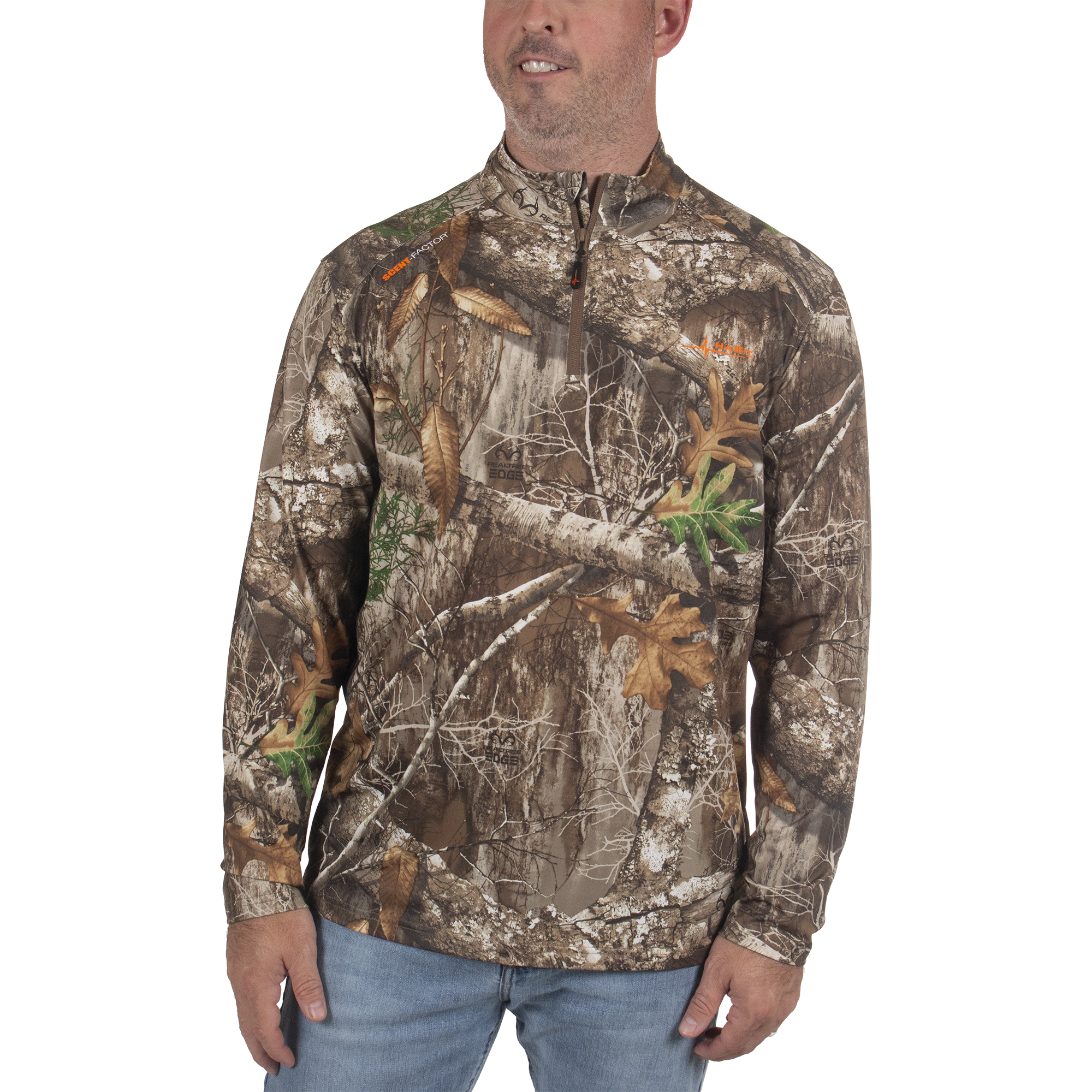 PT1423 - Habit - Twin Rocks ¼ Zip Performance Layer - Men's - CLOSEOUT