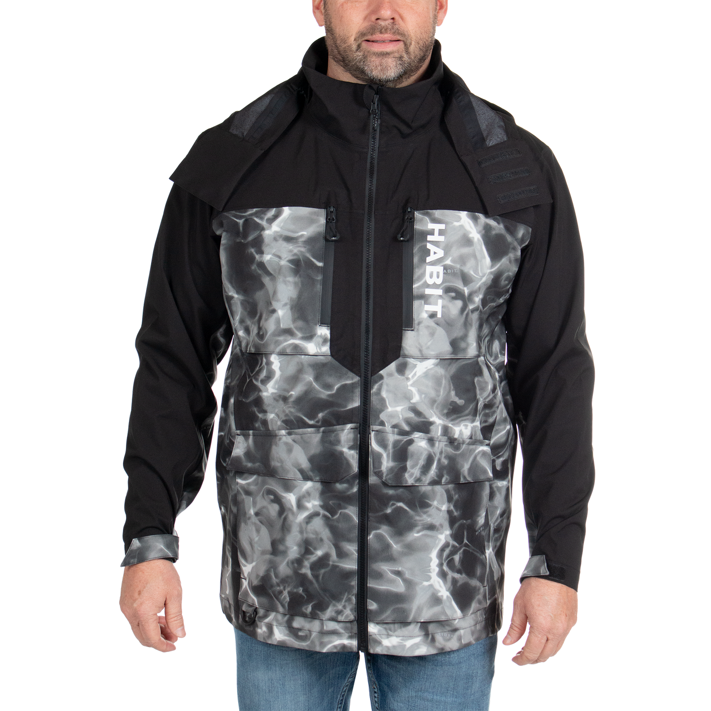 RS10032 - Habit - Angler’s Bluff Rain Jacket - Men’s - CLOSEOUT