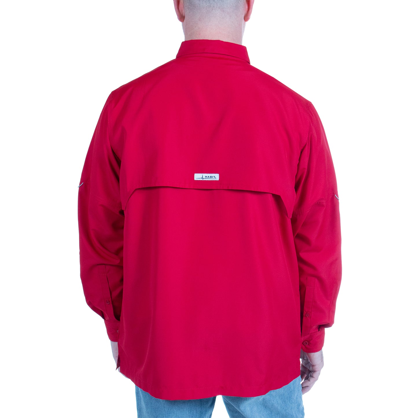 TS10025 - Habit - Fourche Mountain Long Sleeve River Guide Fishing Shirt - Men’s - CLOSEOUT