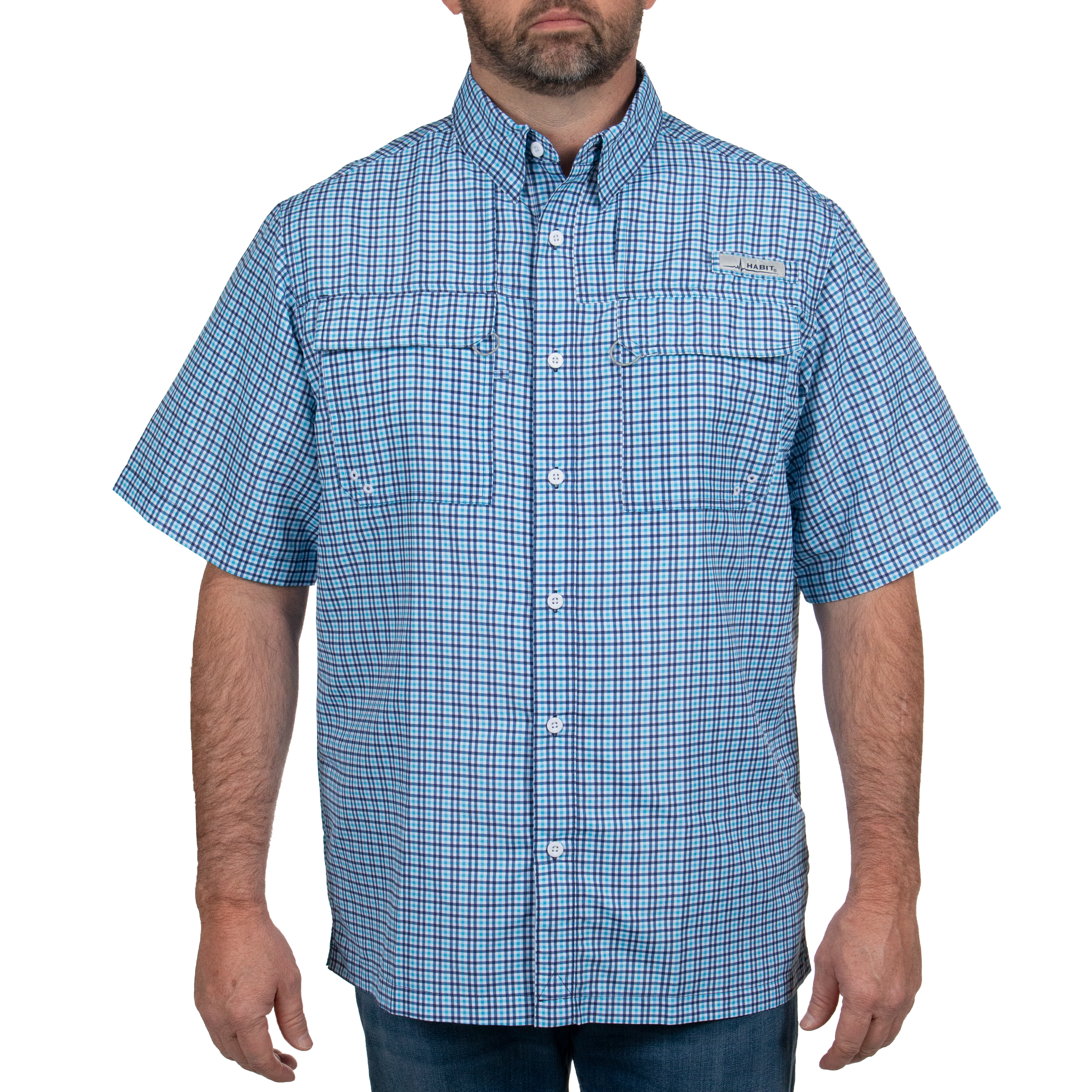 TS10028 - Habit Men's Skirr River Shirt Short Sleeve - CLOSEOUT