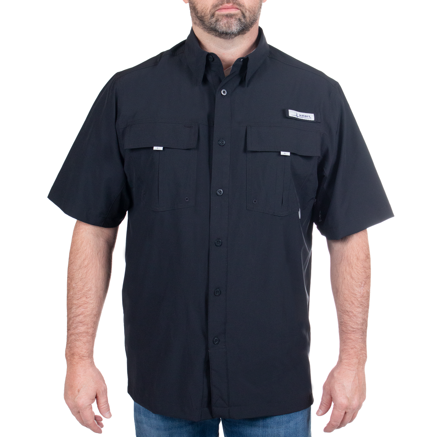TS10032 - Habit - Forage River Short Sleeve River Guide Fishing Shirt - Men’s - CLOSEOUT