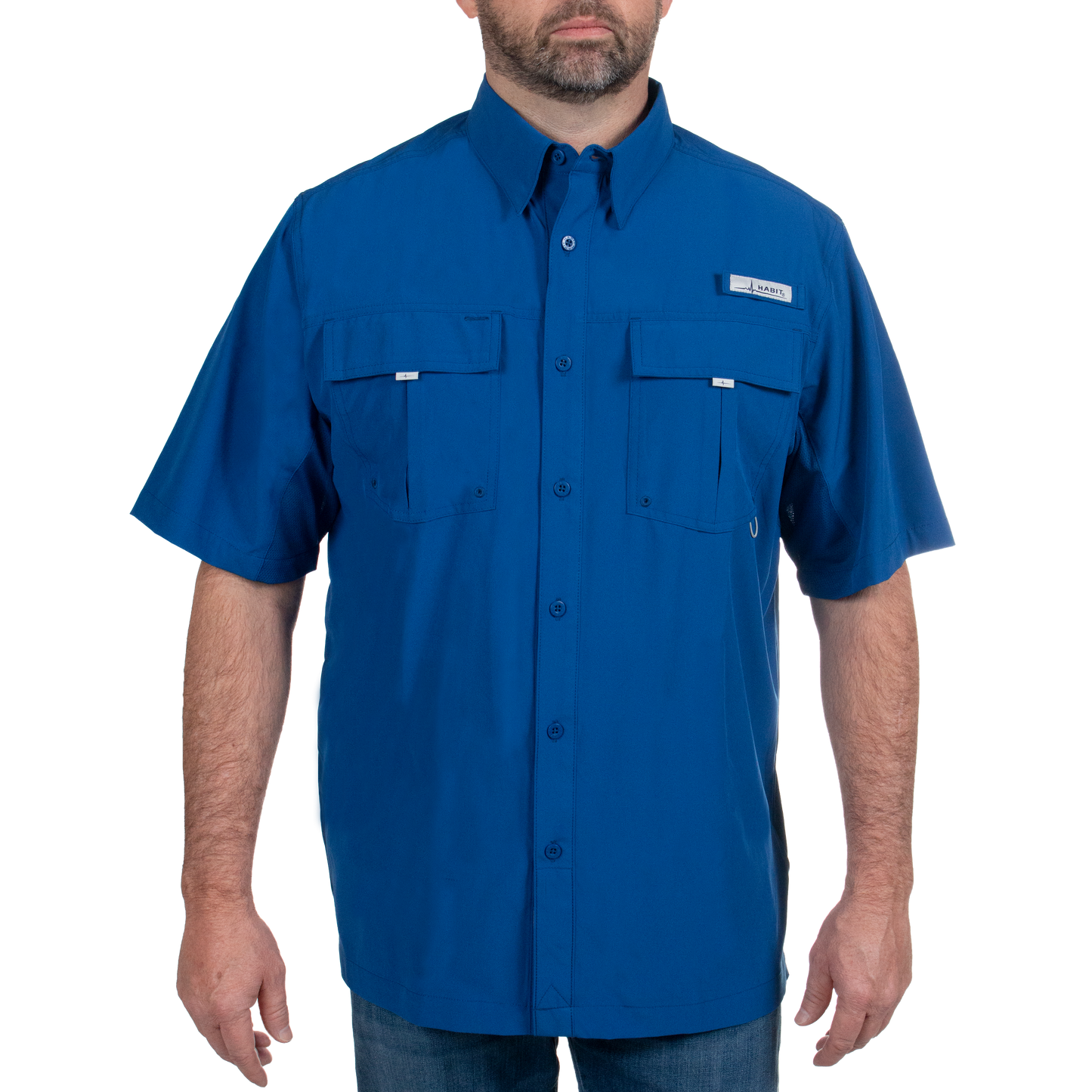 TS10032 - Habit - Forage River Short Sleeve River Guide Fishing Shirt - Men’s - CLOSEOUT