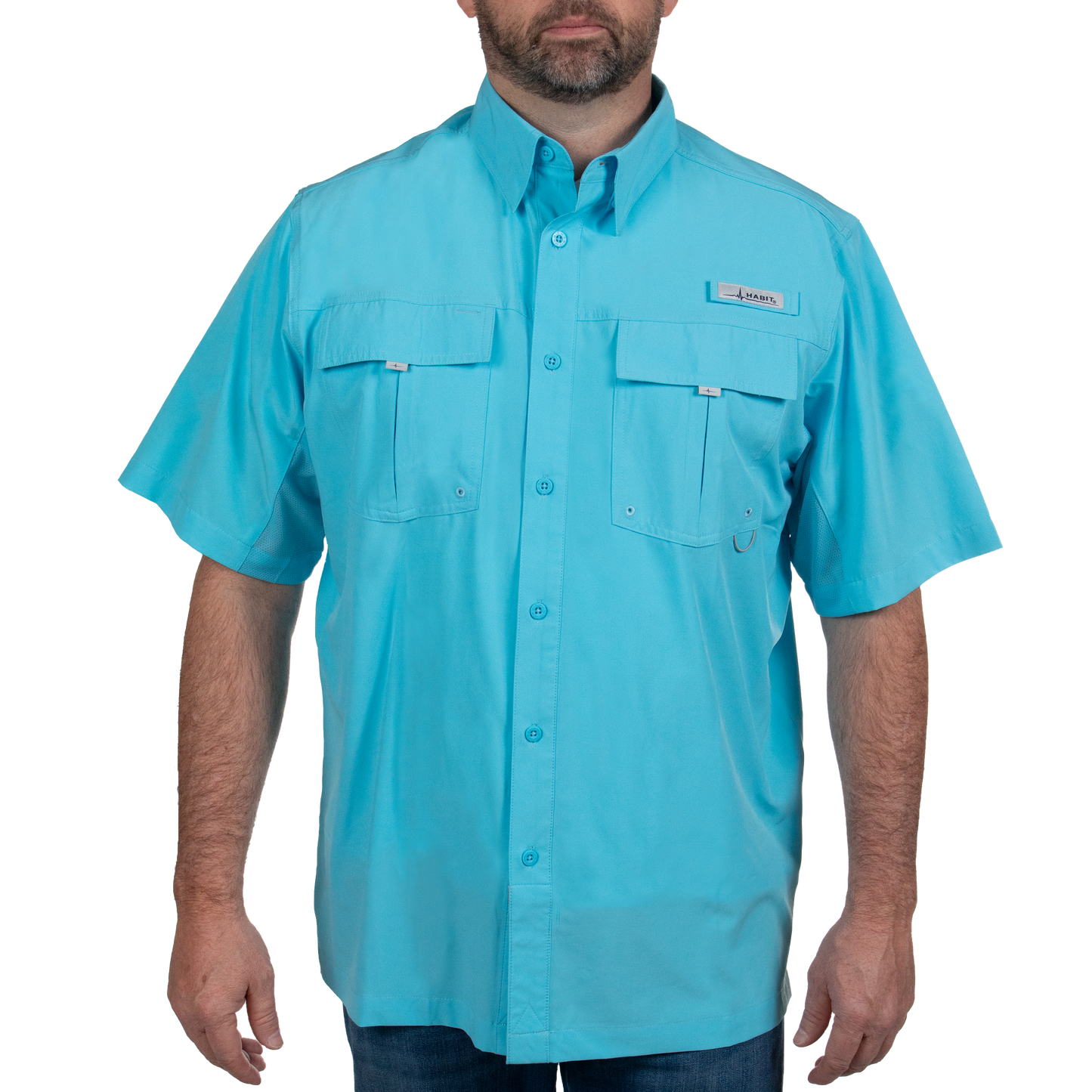 TS10032 - Habit - Forage River Short Sleeve River Guide Fishing Shirt - Men’s - CLOSEOUT