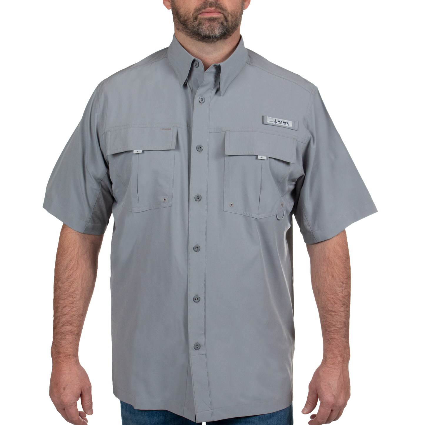 TS10032 - Habit - Forage River Short Sleeve River Guide Fishing Shirt - Men’s - CLOSEOUT
