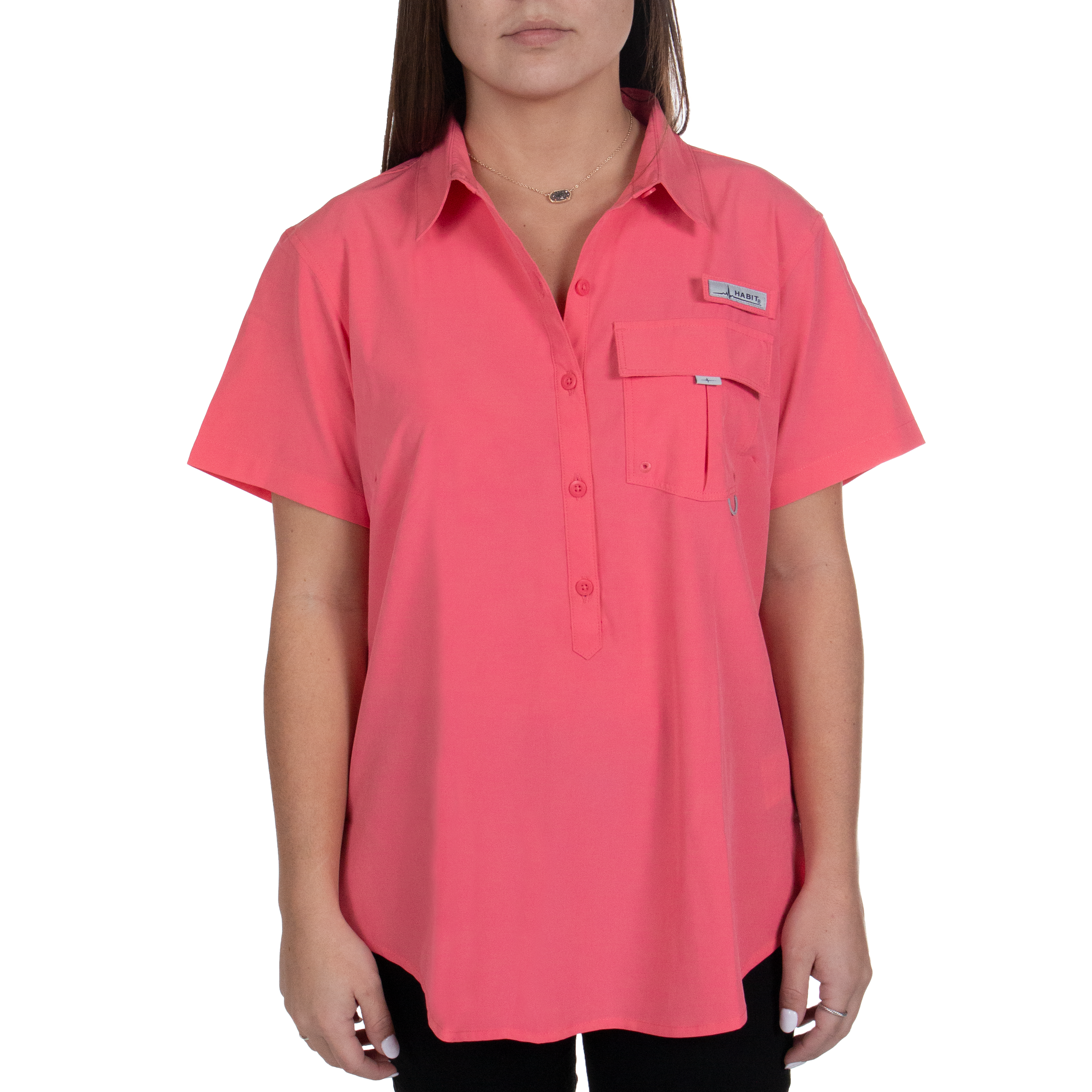 TS10034 - Habit - Trapper Junction Short Sleeve River Shirt - Women’s - CLOSEOUT
