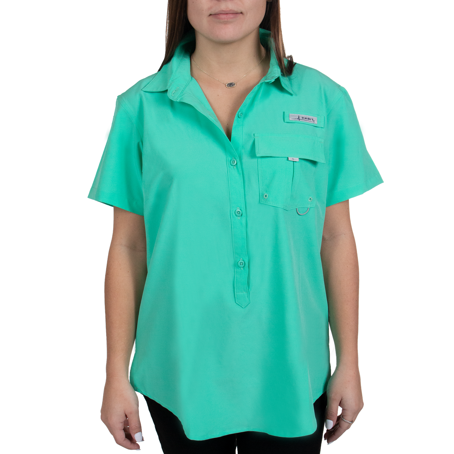 TS10034 - Habit - Trapper Junction Short Sleeve River Shirt - Women’s - CLOSEOUT